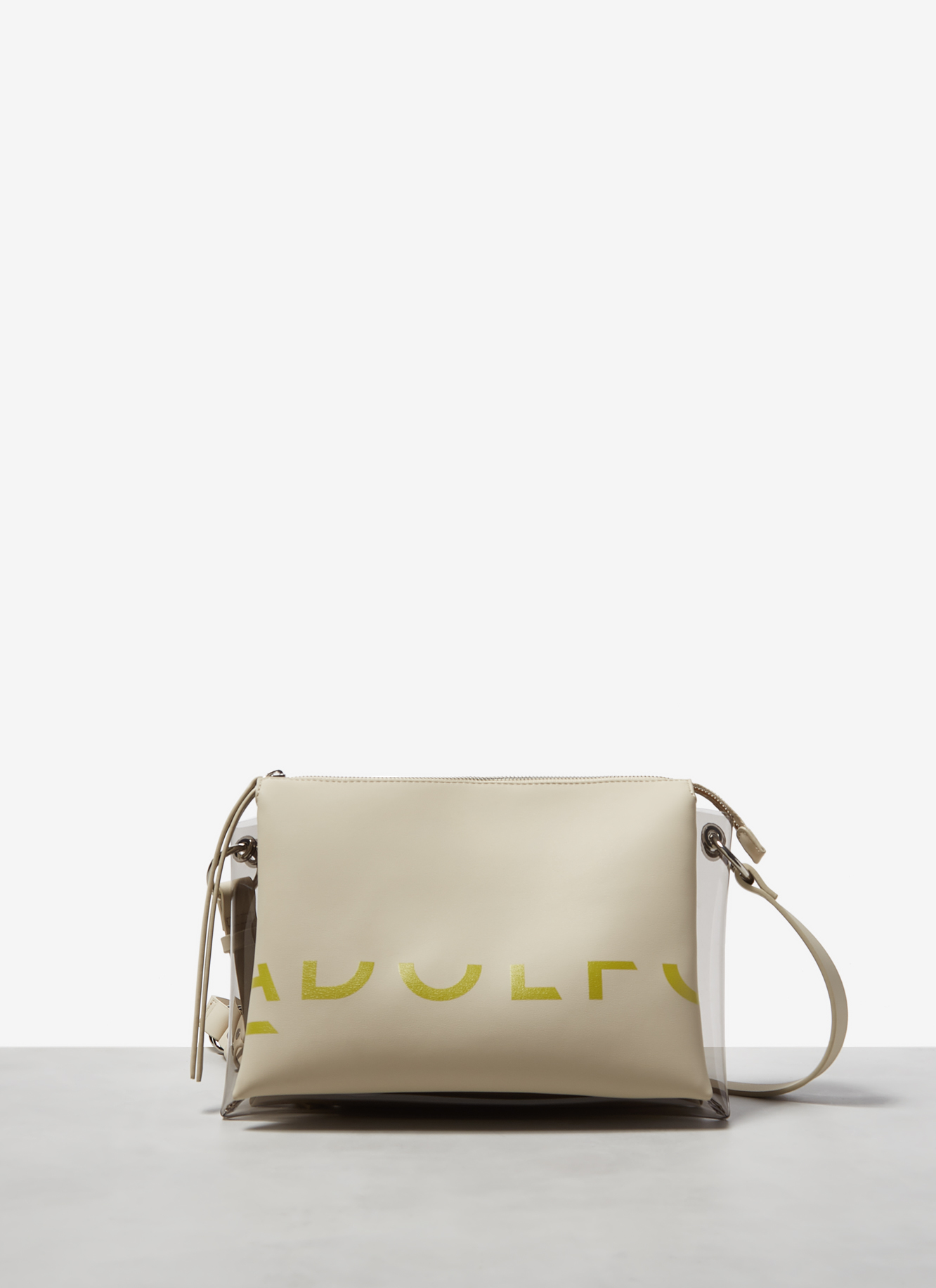 Faux-leather accordion crossbody bag image number 4