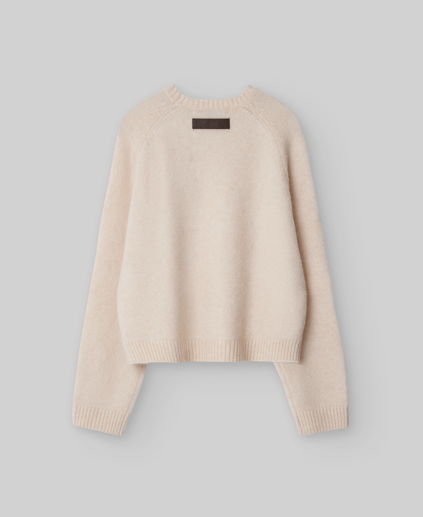 Jersey corto punto con alpaca mujer image number 5
