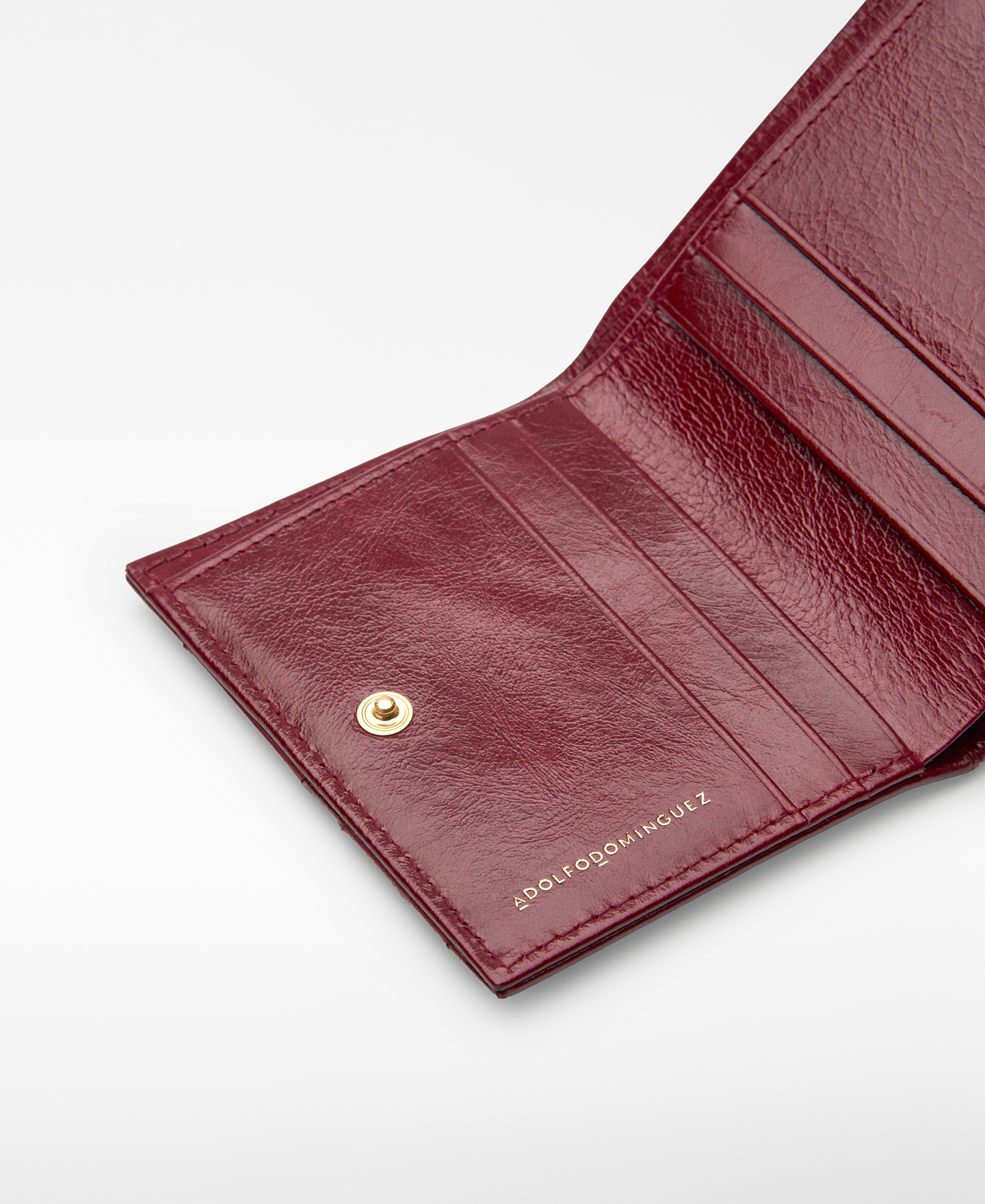 Leather patchwork wallet woman image number 1