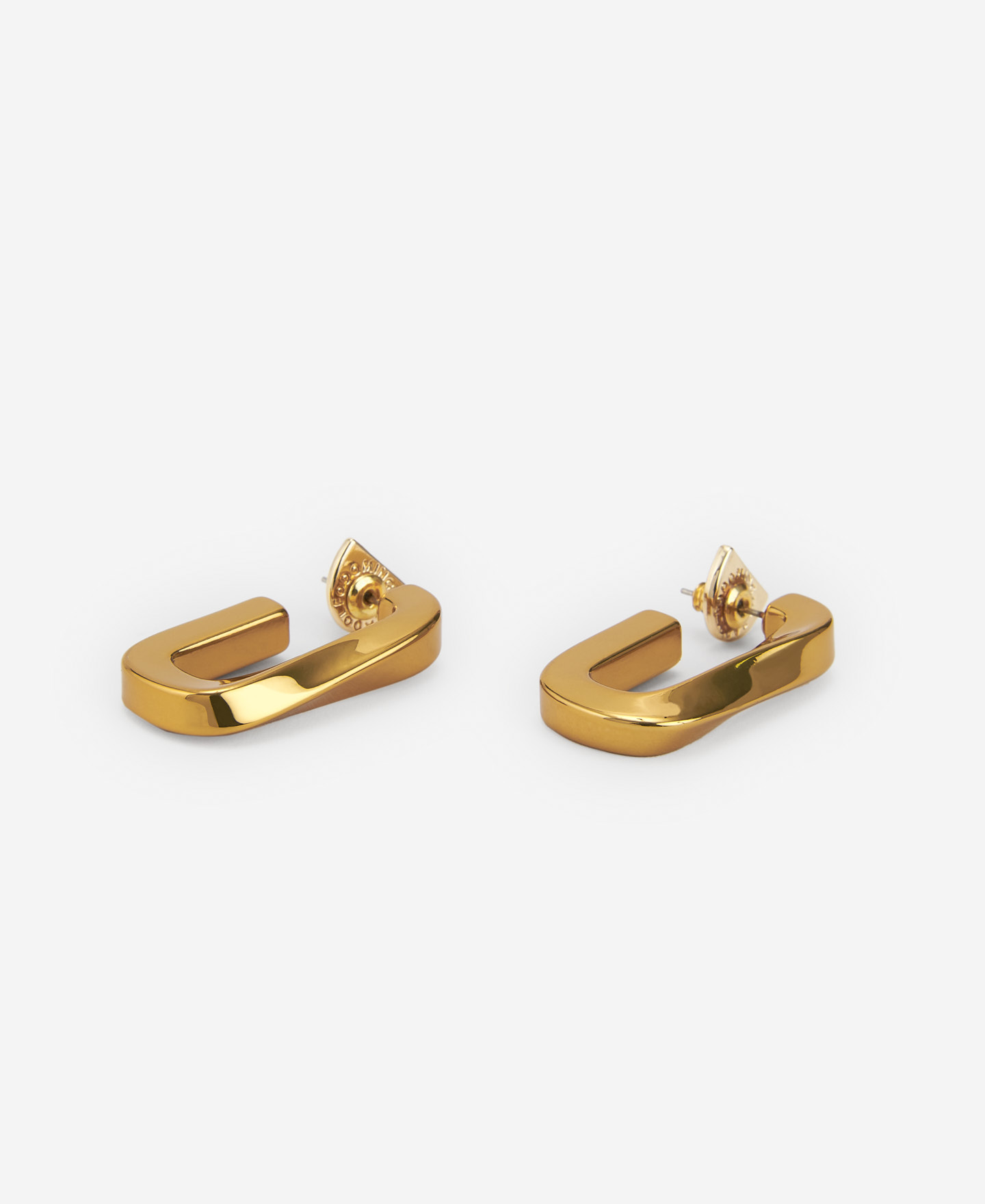 Women's Giro golden earrings image number 2