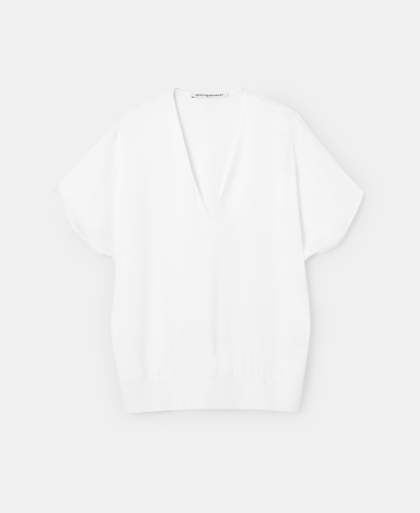 Combined cotton and viscose shirt image number 4