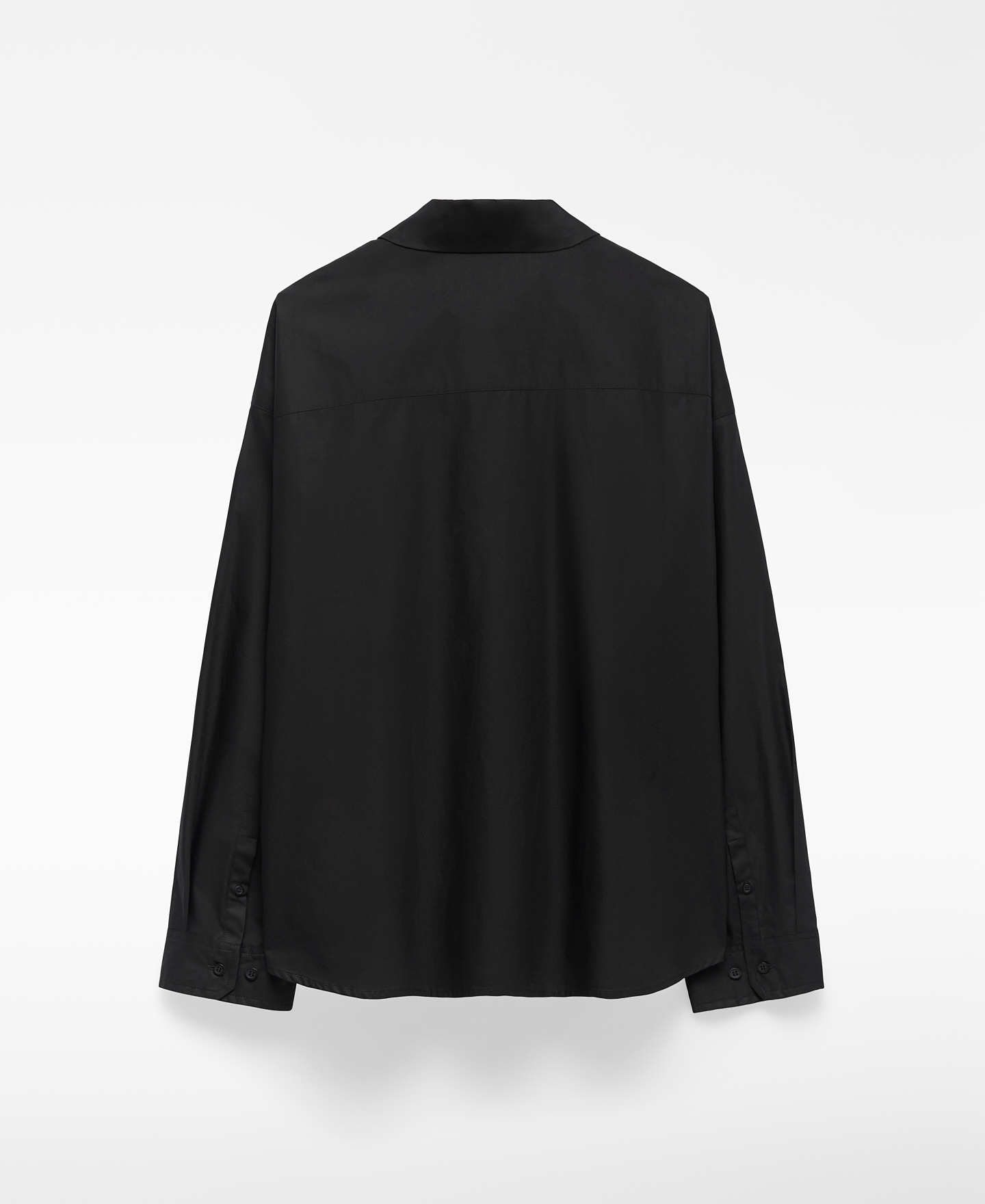 Oversize devoré shirt man image number 5