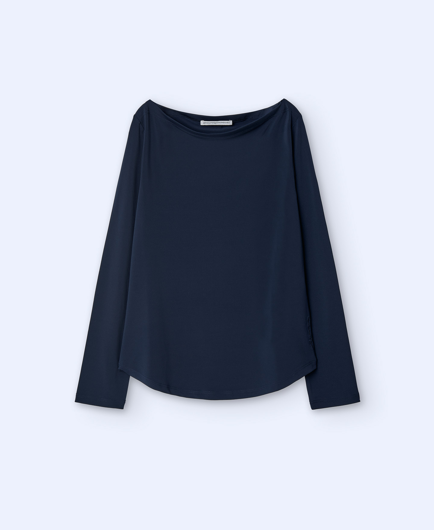 Bateau collar long sleeve t-shirt image number 4