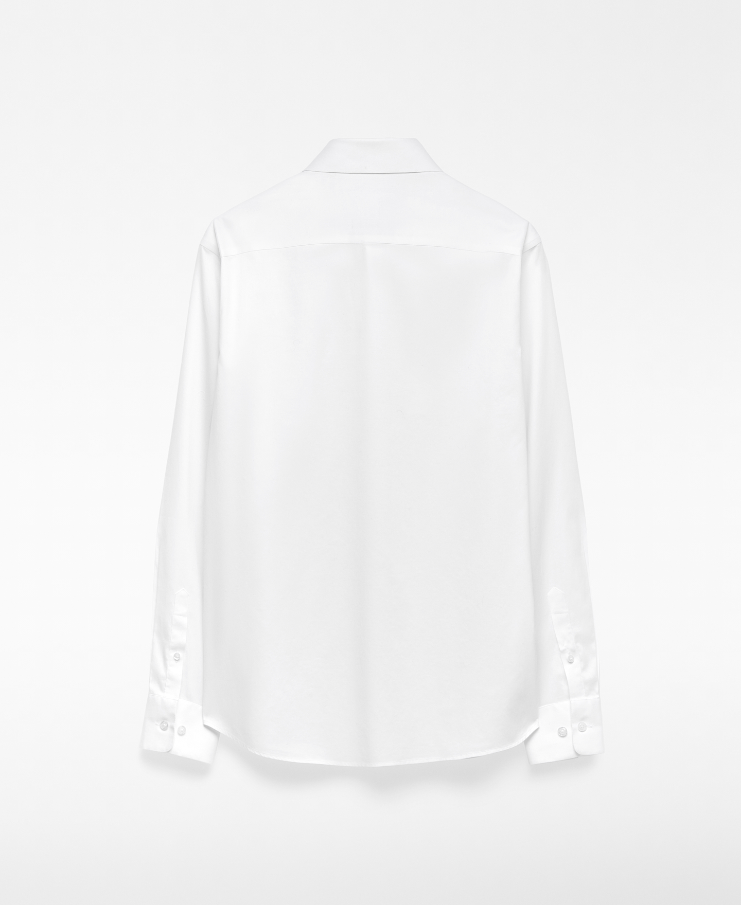 Slim fit spread collar shirt image number 7