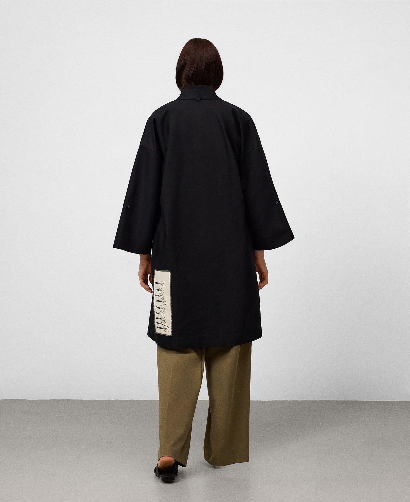 Kimono con canesú desplegable mujer image number 2