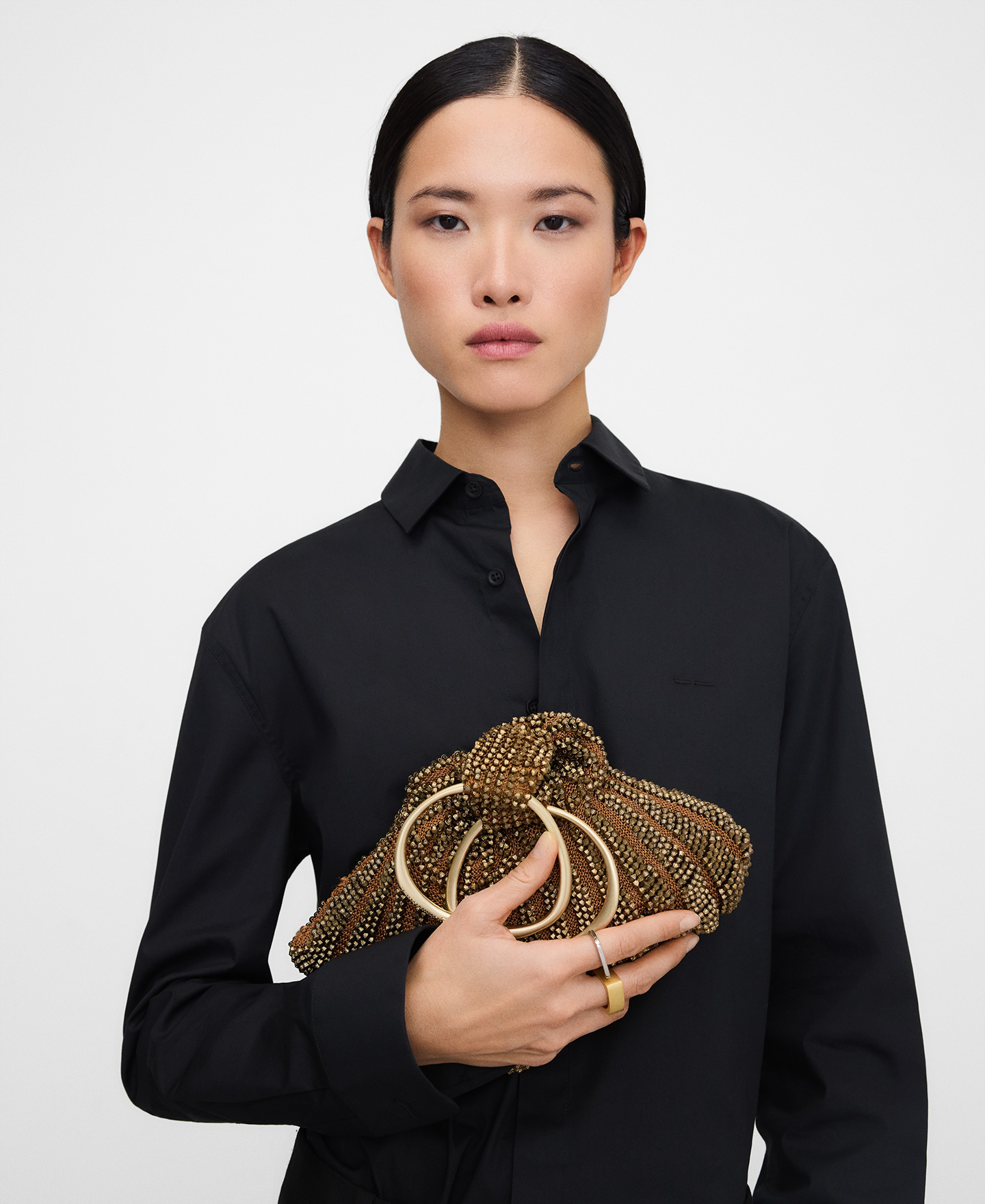 Beaded cocktail bag image number 5