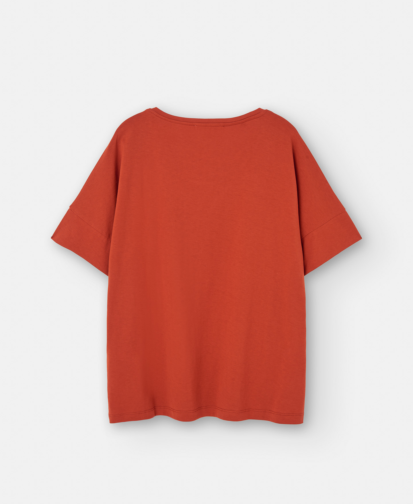 Crew neckline cotton T-shirt image number 1
