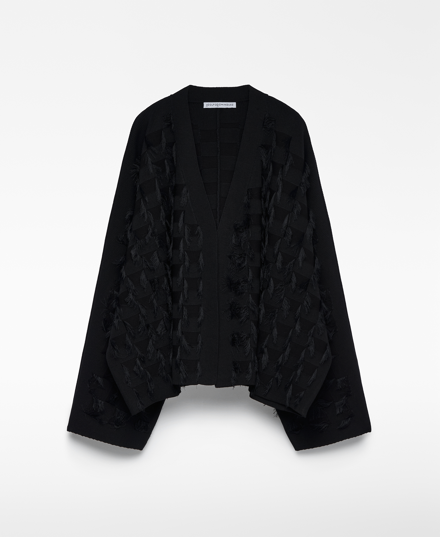 Fringe detailing kimono jacket woman image number 4