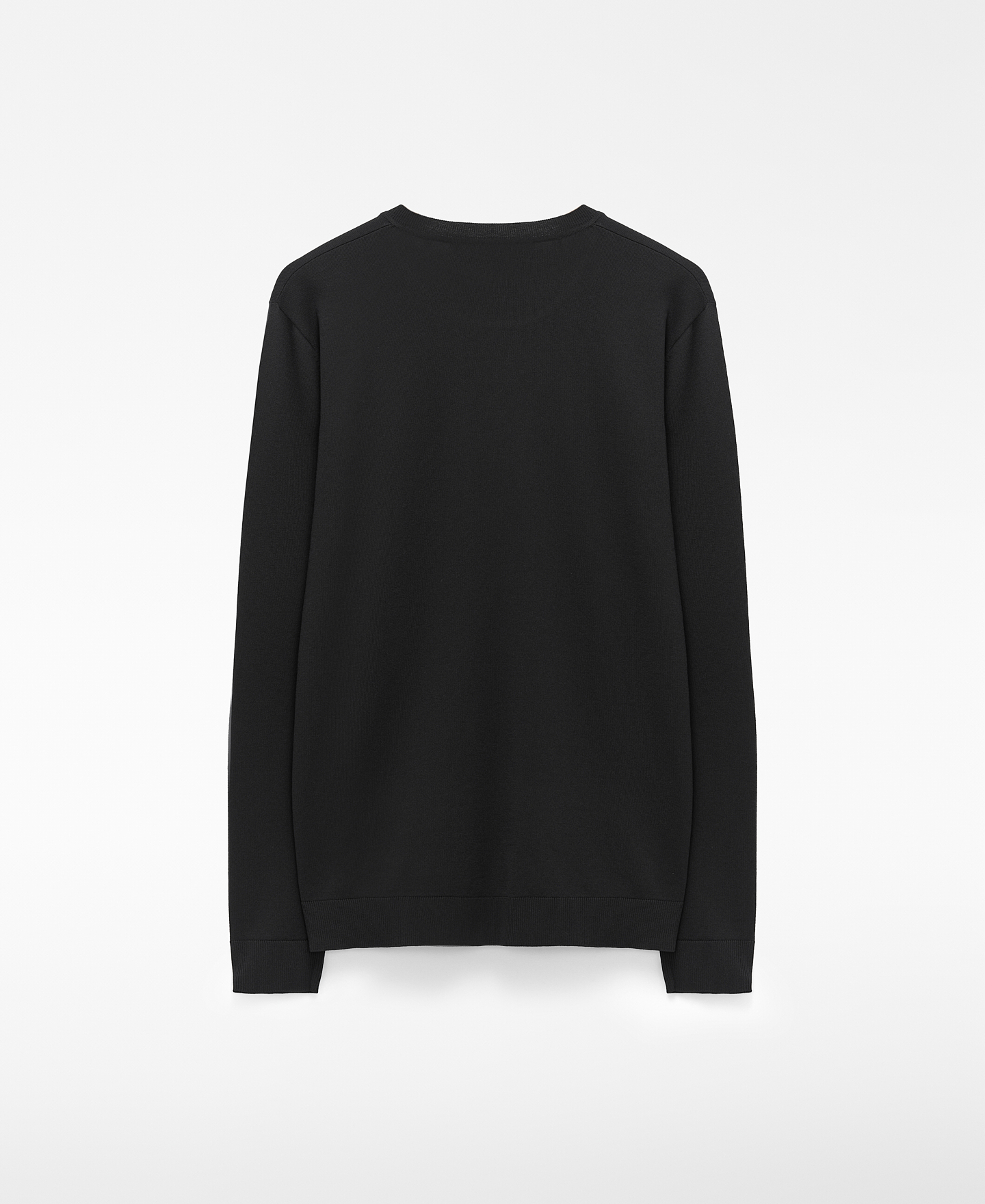 Crew collar knit sweater image number 5