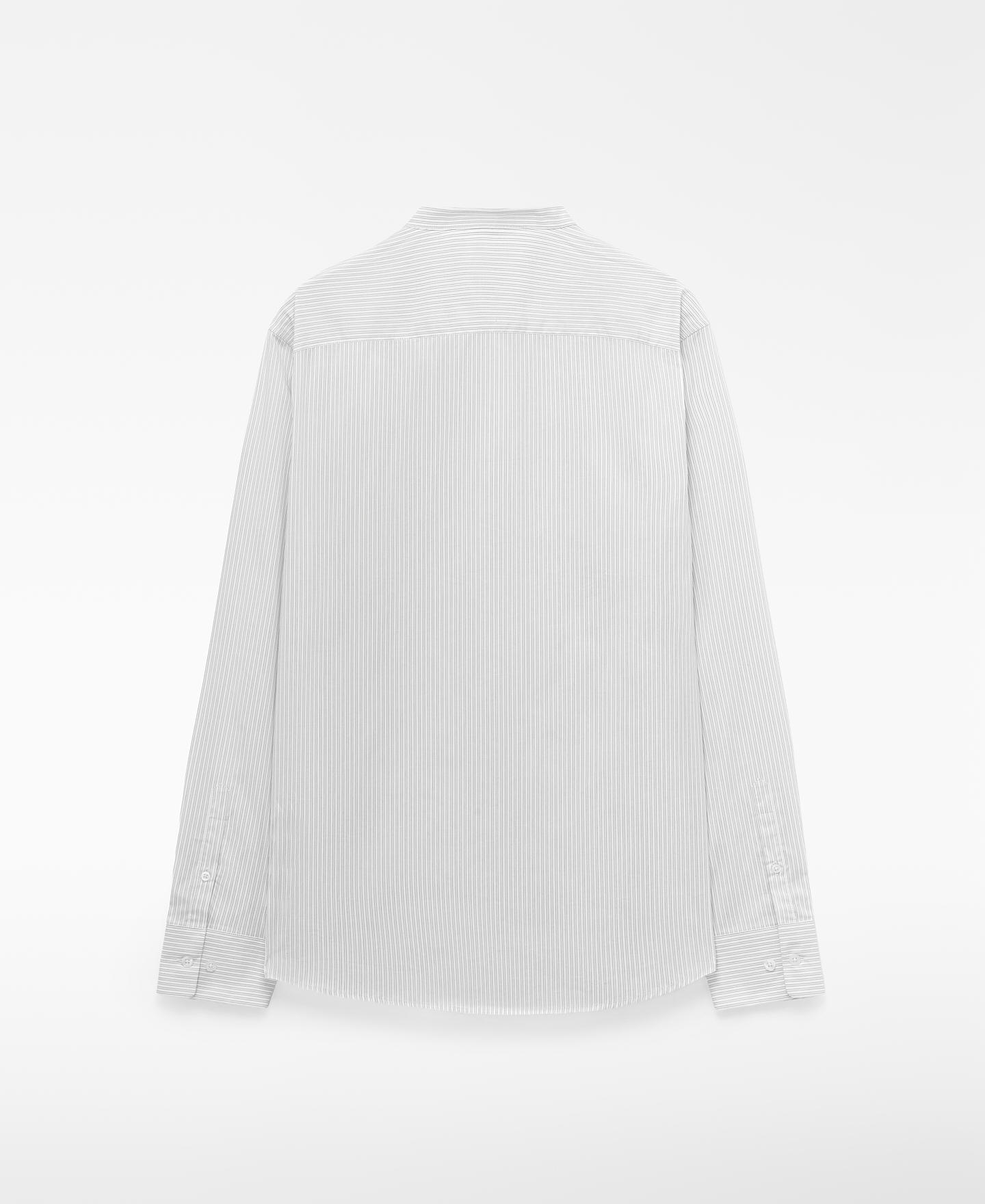 Camisa regular fit cuello Mao algod&oacute;n image number 5