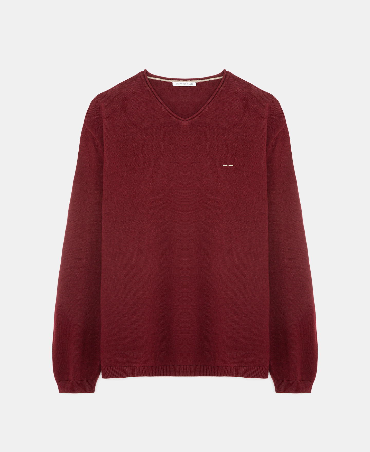 Basic V-neck sweater image number 4