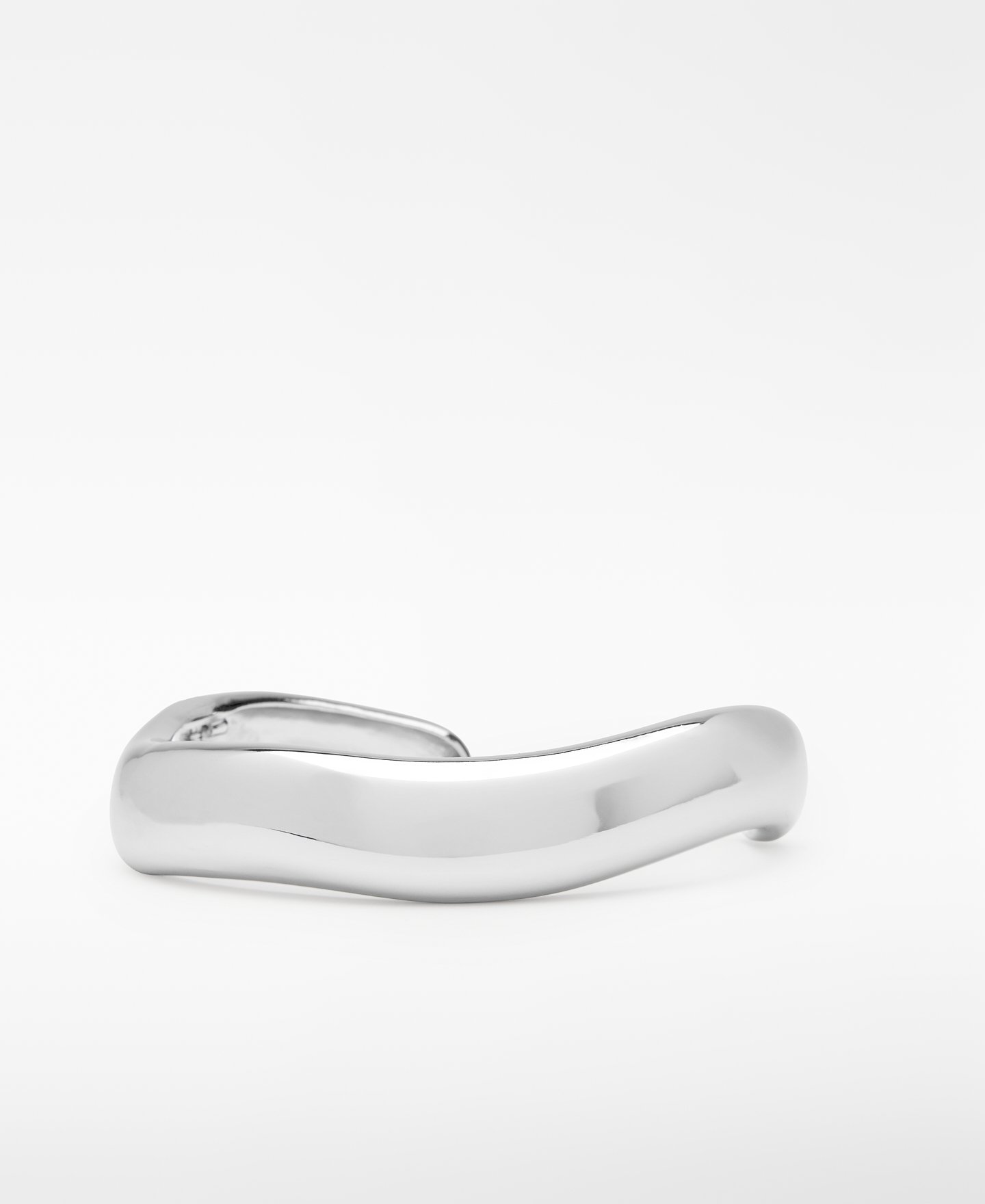 Choker met&aacute;lico r&iacute;gido forma irregular image number 2