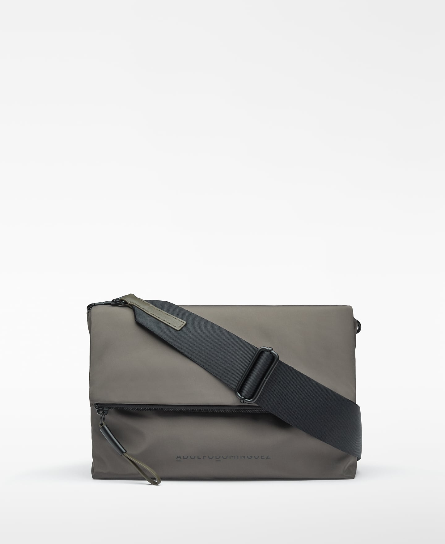 Nylon flap medium crossbody image number 0