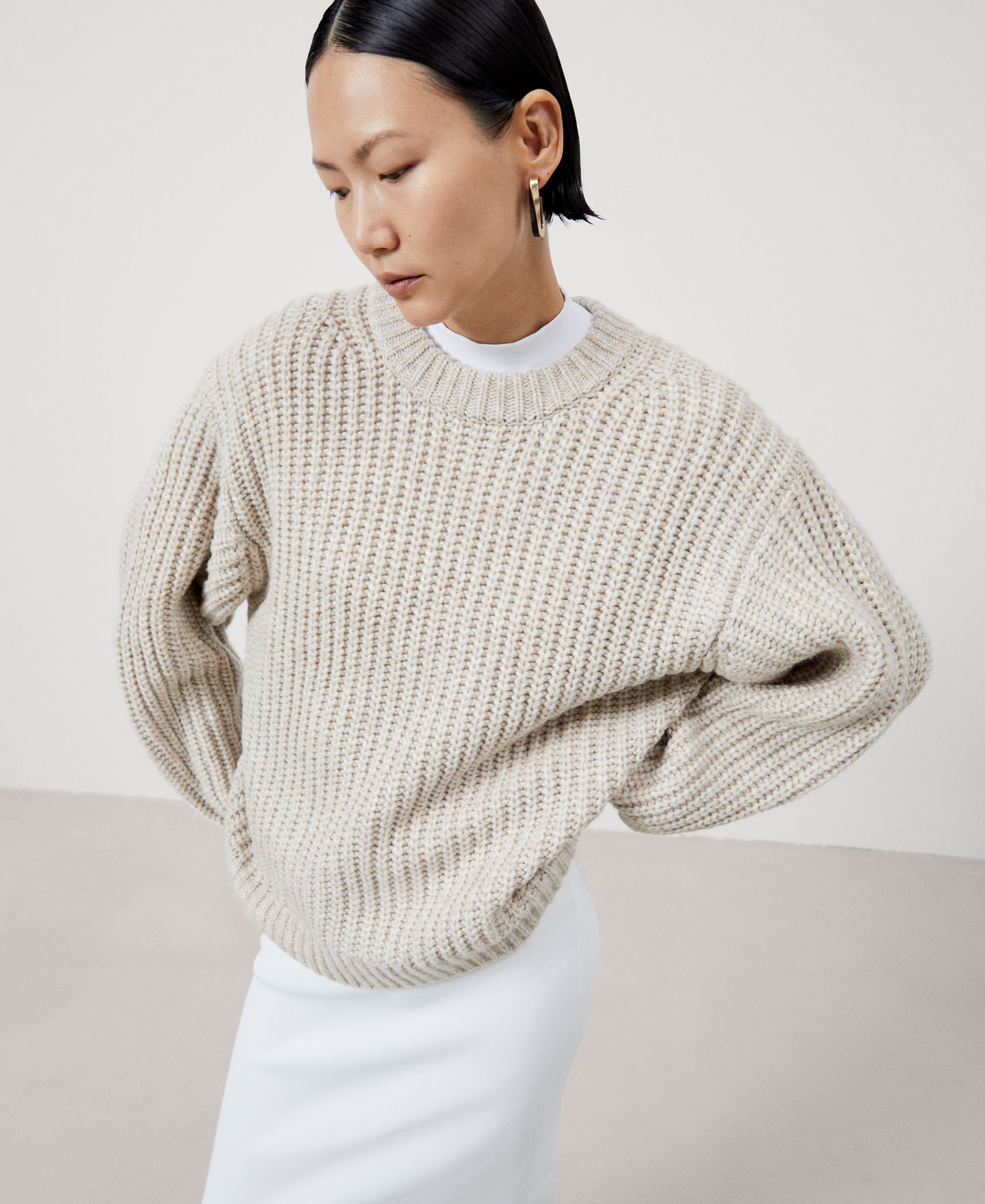 Recycled polyester sweater image number 4