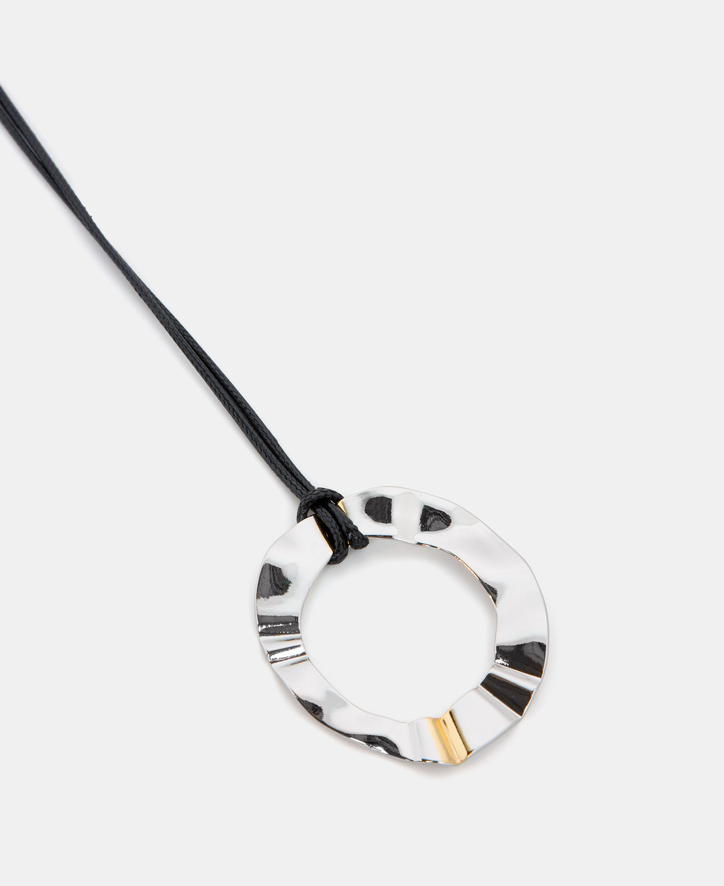 Zinc kintsugi crack necklace image number 1