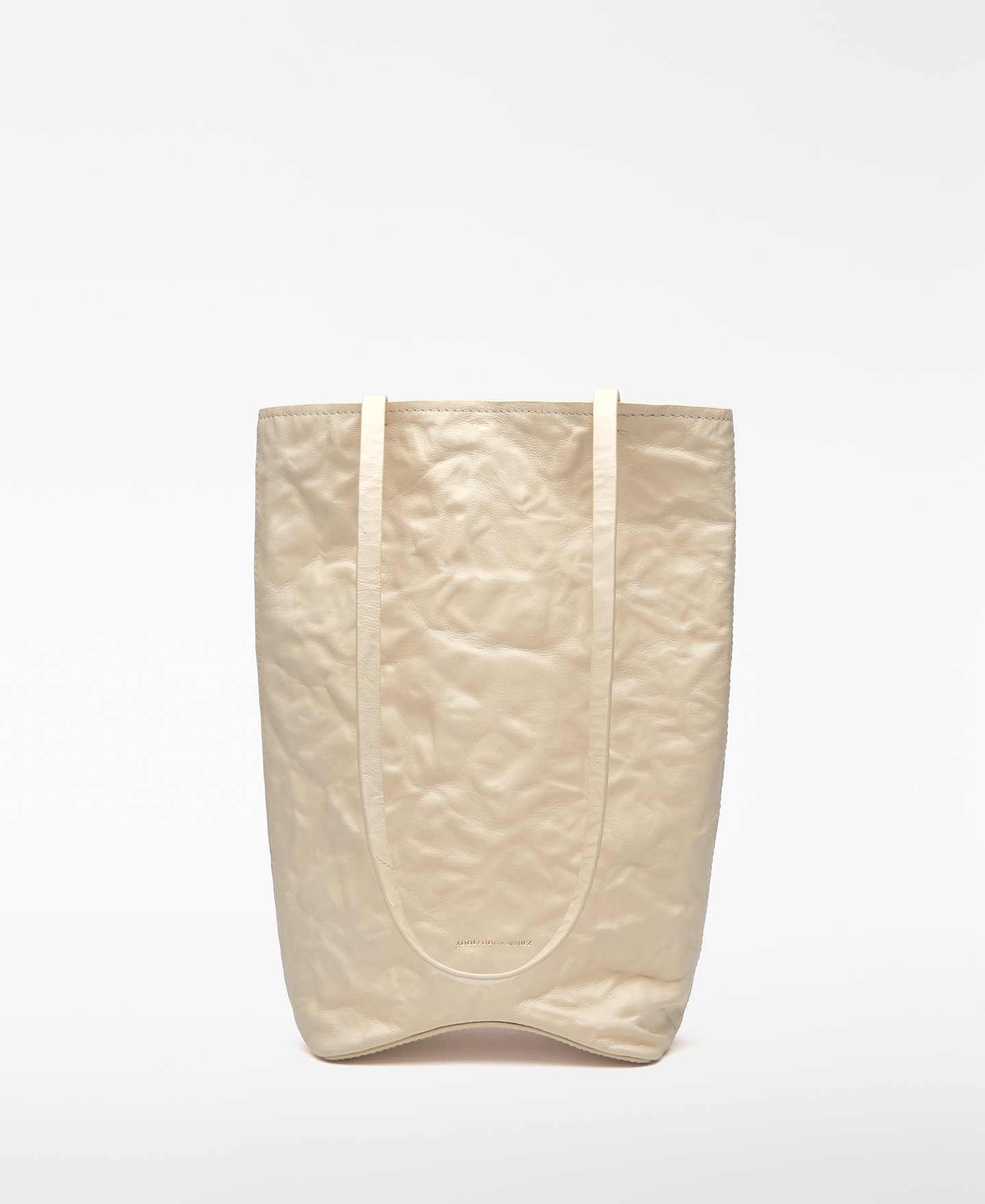 Ori&oacute;n washed leather vertical hobo bag image number 0