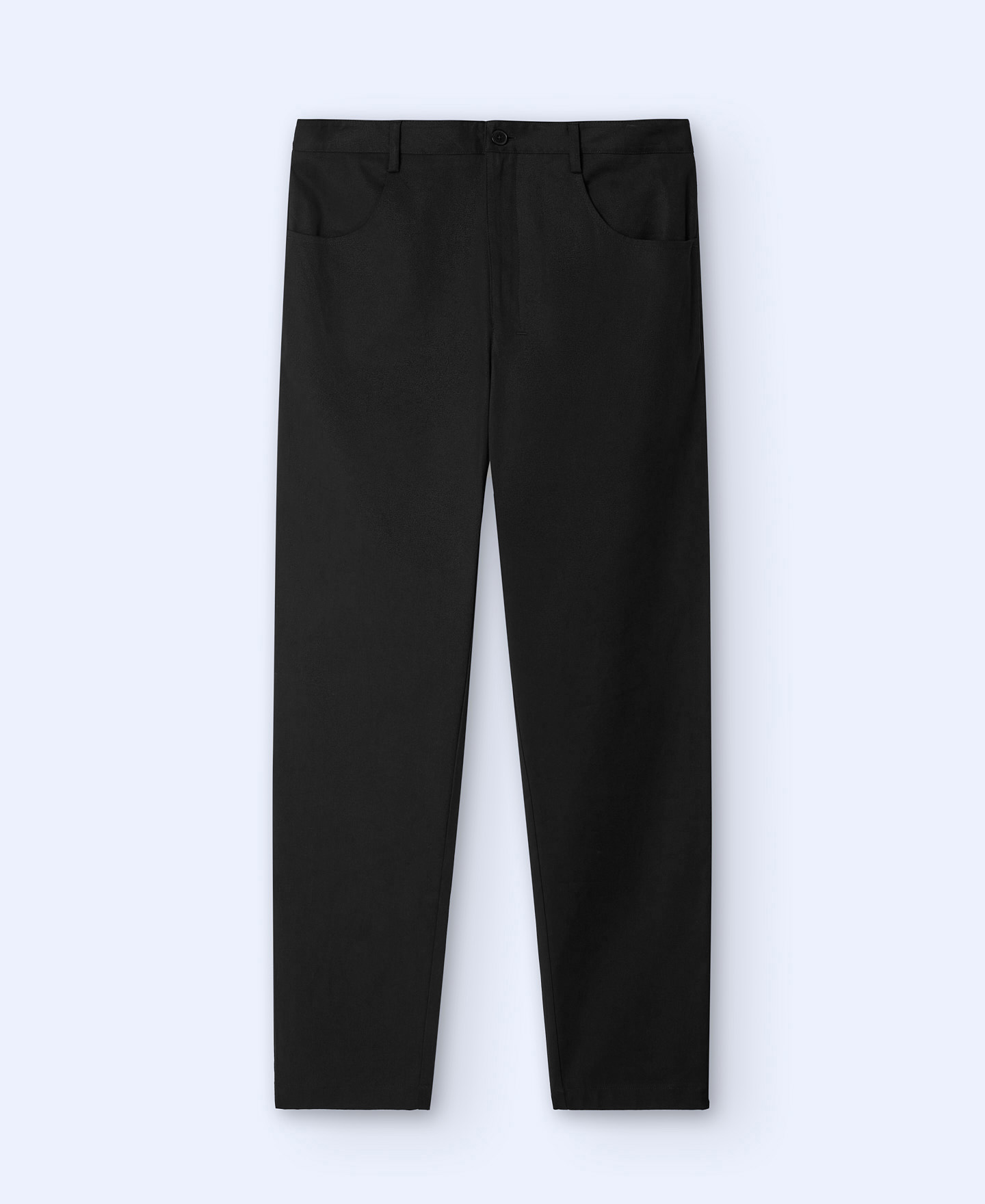 Cotton twill slim fit chino trousers image number 4