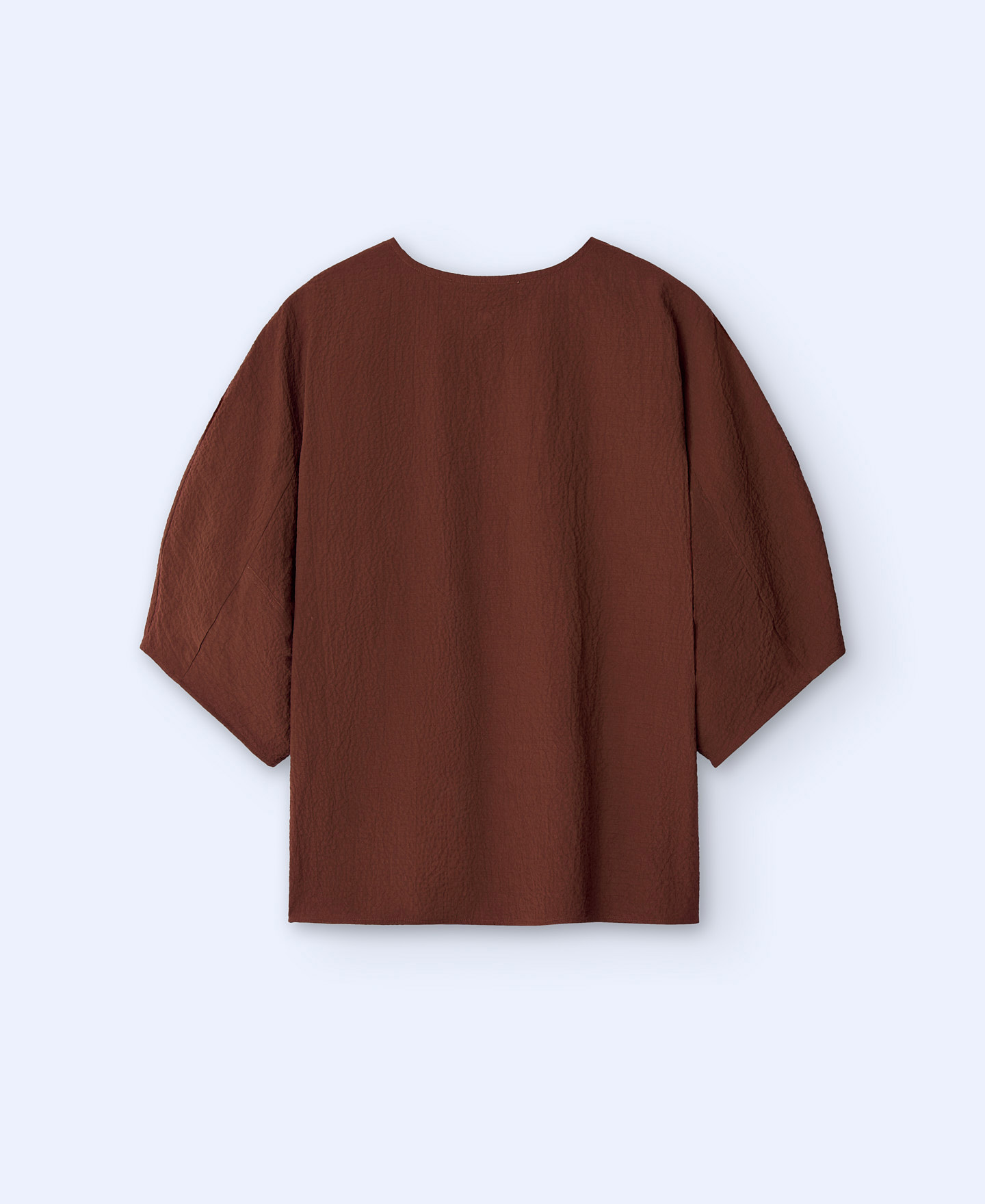 Seersucker silhouetted shirt image number 5