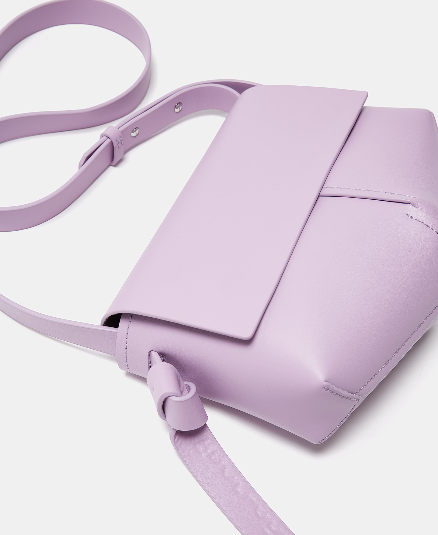 Vachetta leather flap crossbody bag image number 1