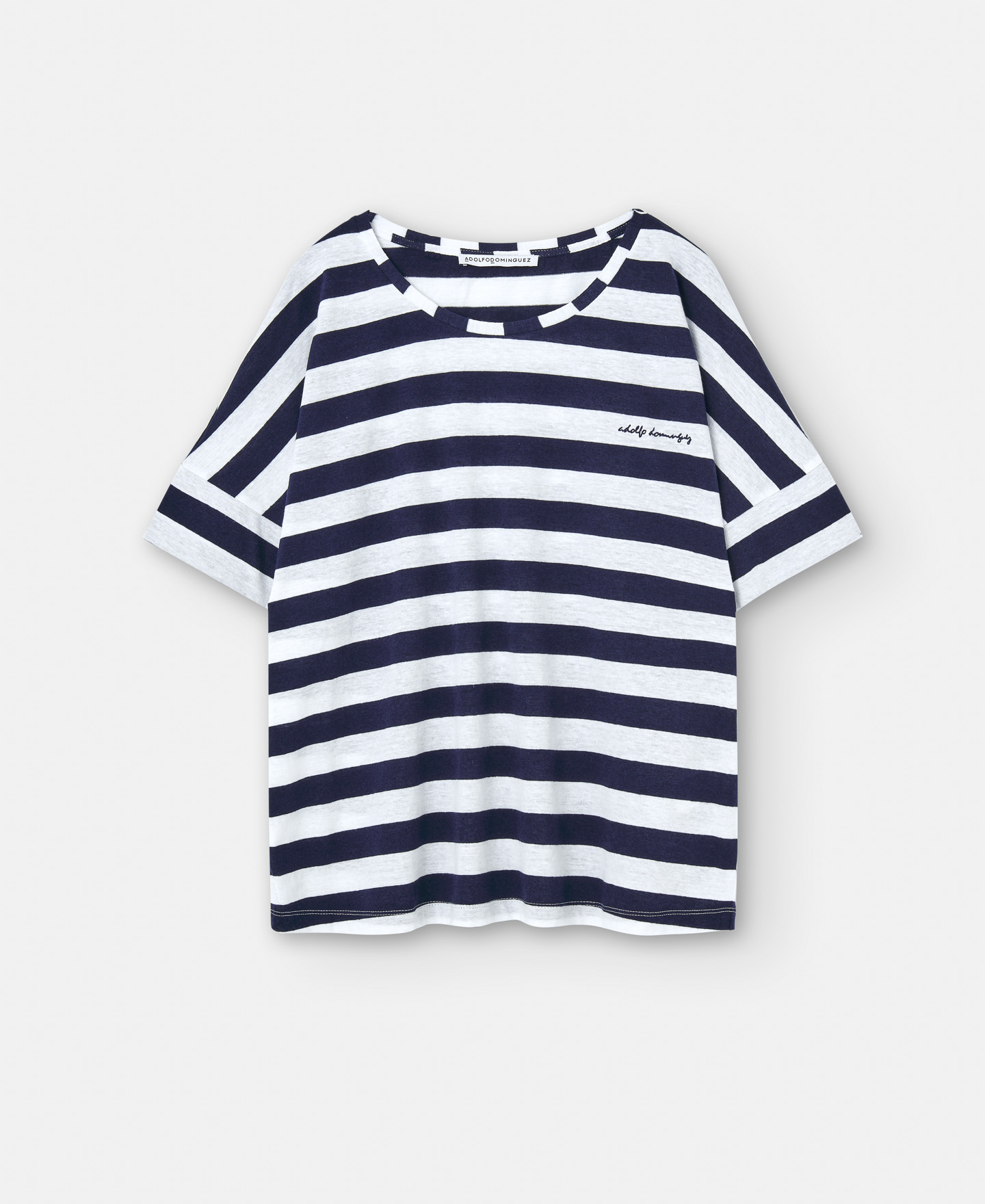Striped T-shirt in organic cotton image number 4