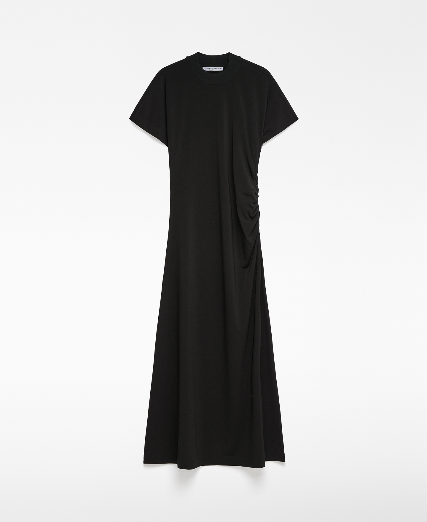 Draped maxi dress woman image number 4