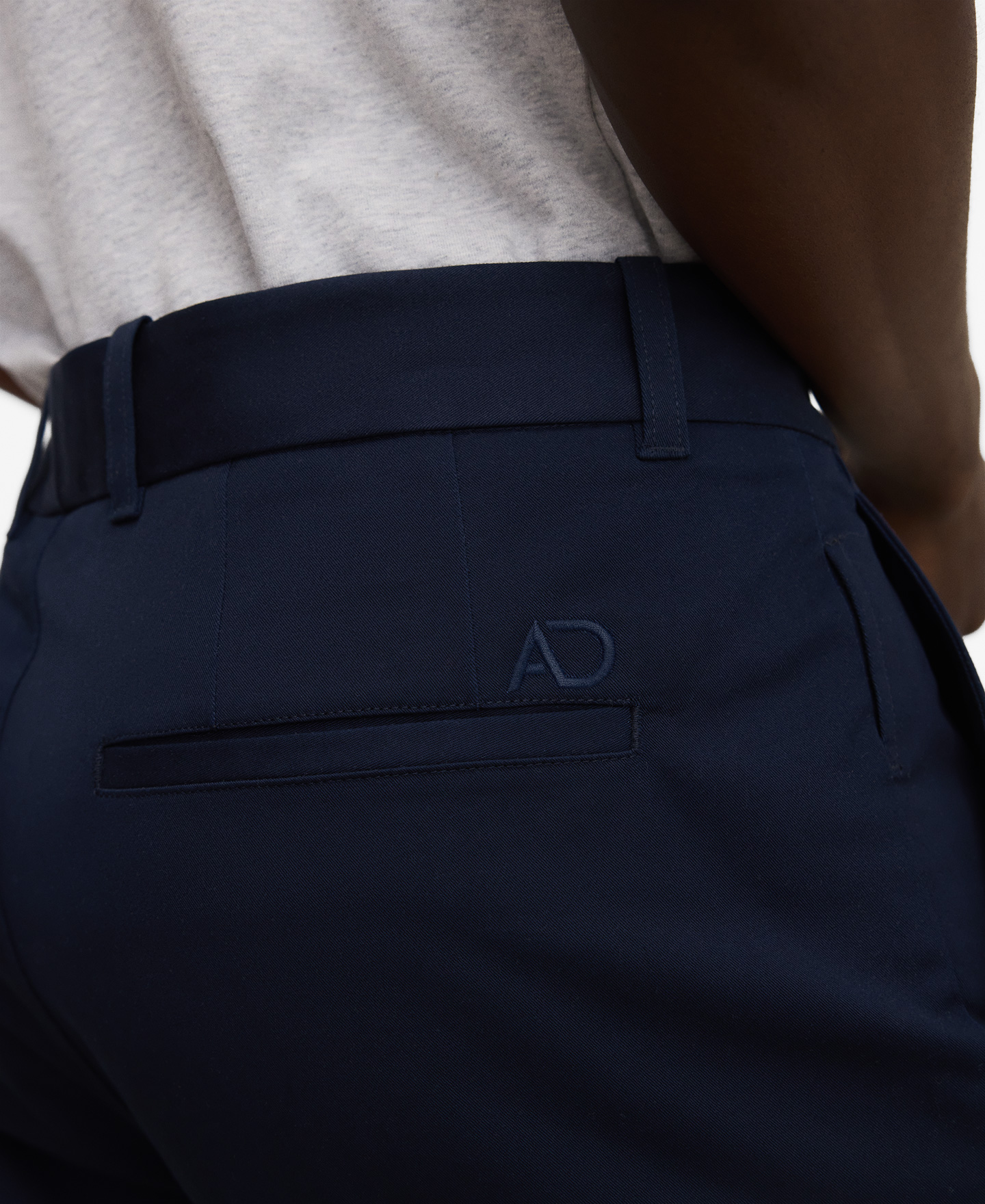 Cotton slim fit chino trousers image number 3