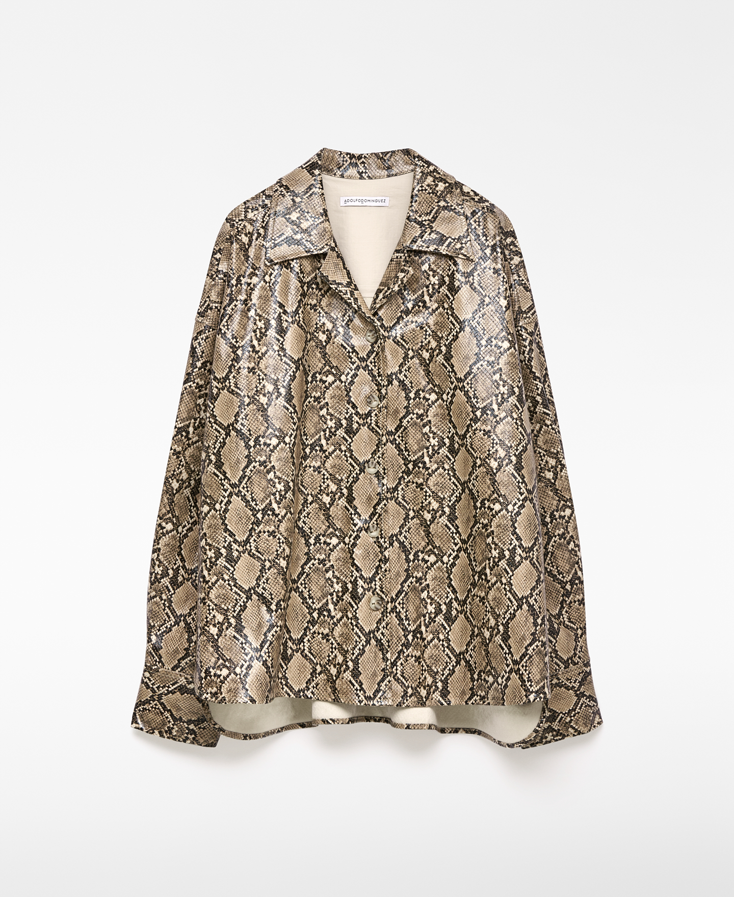 Sobrecamisa animal print mujer image number 4