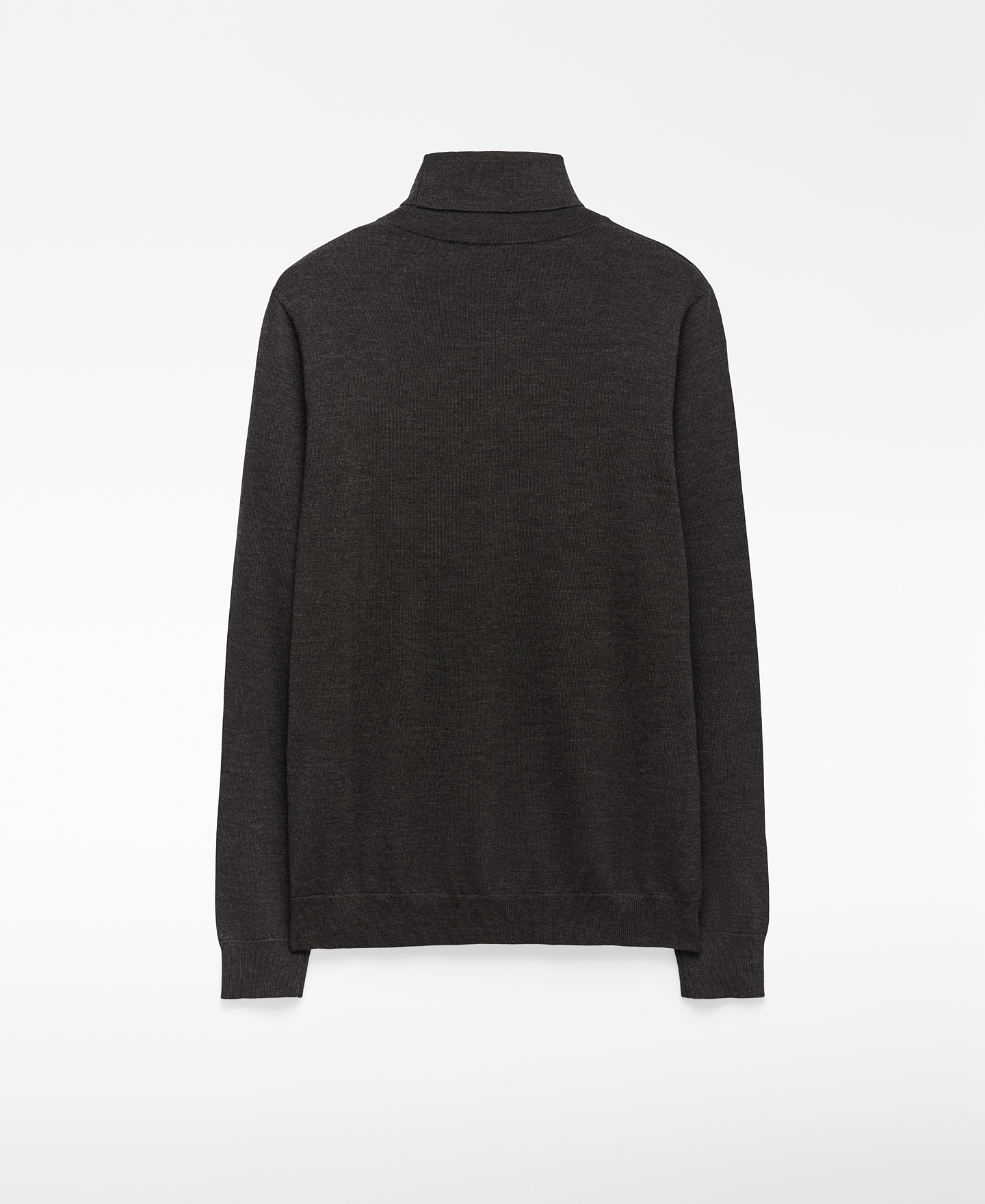 Merino wool turtleneck sweater man image number 5