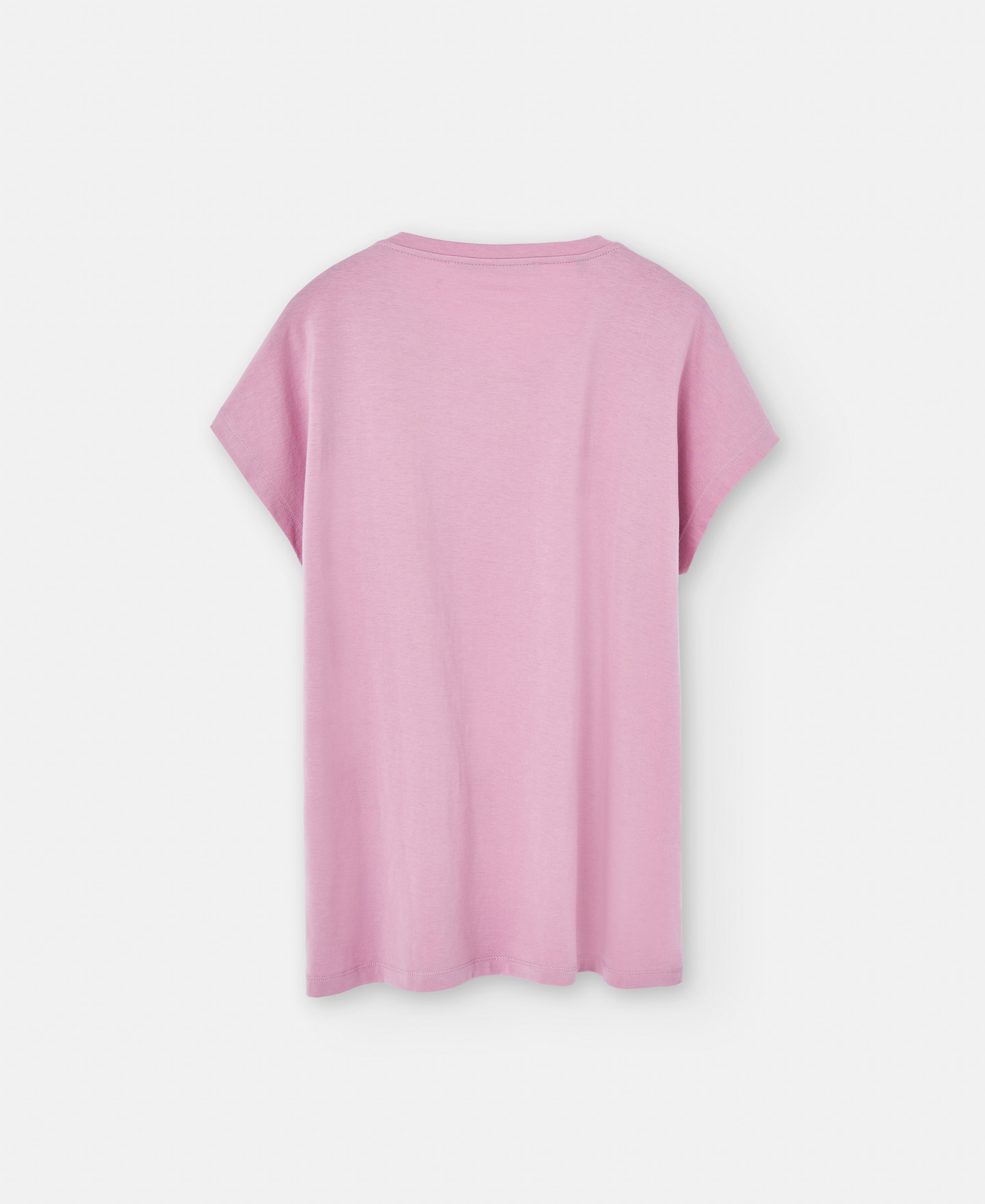 Crew neckline cotton t-shirt image number 1