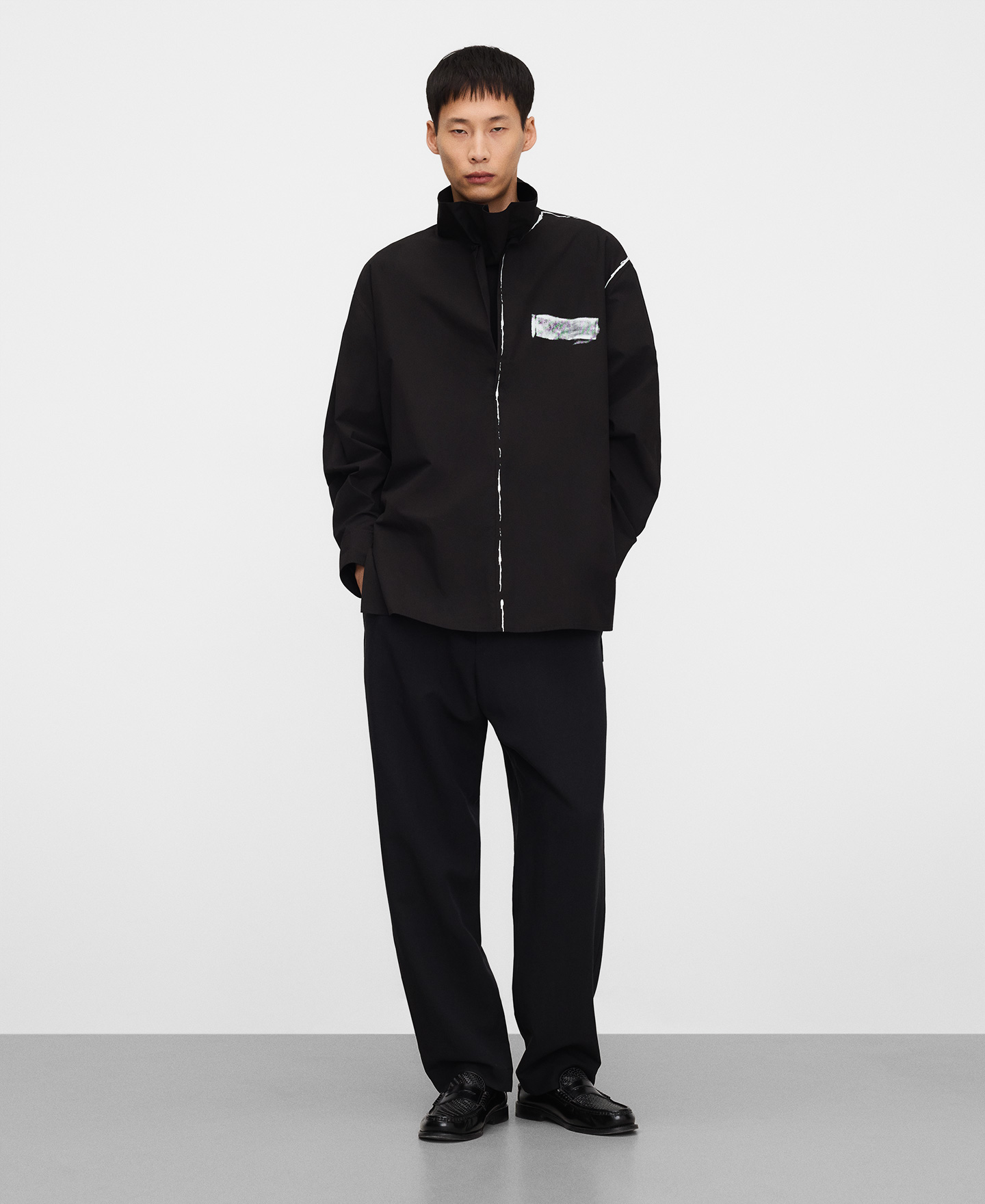 Camisa panadera oversize image number 1