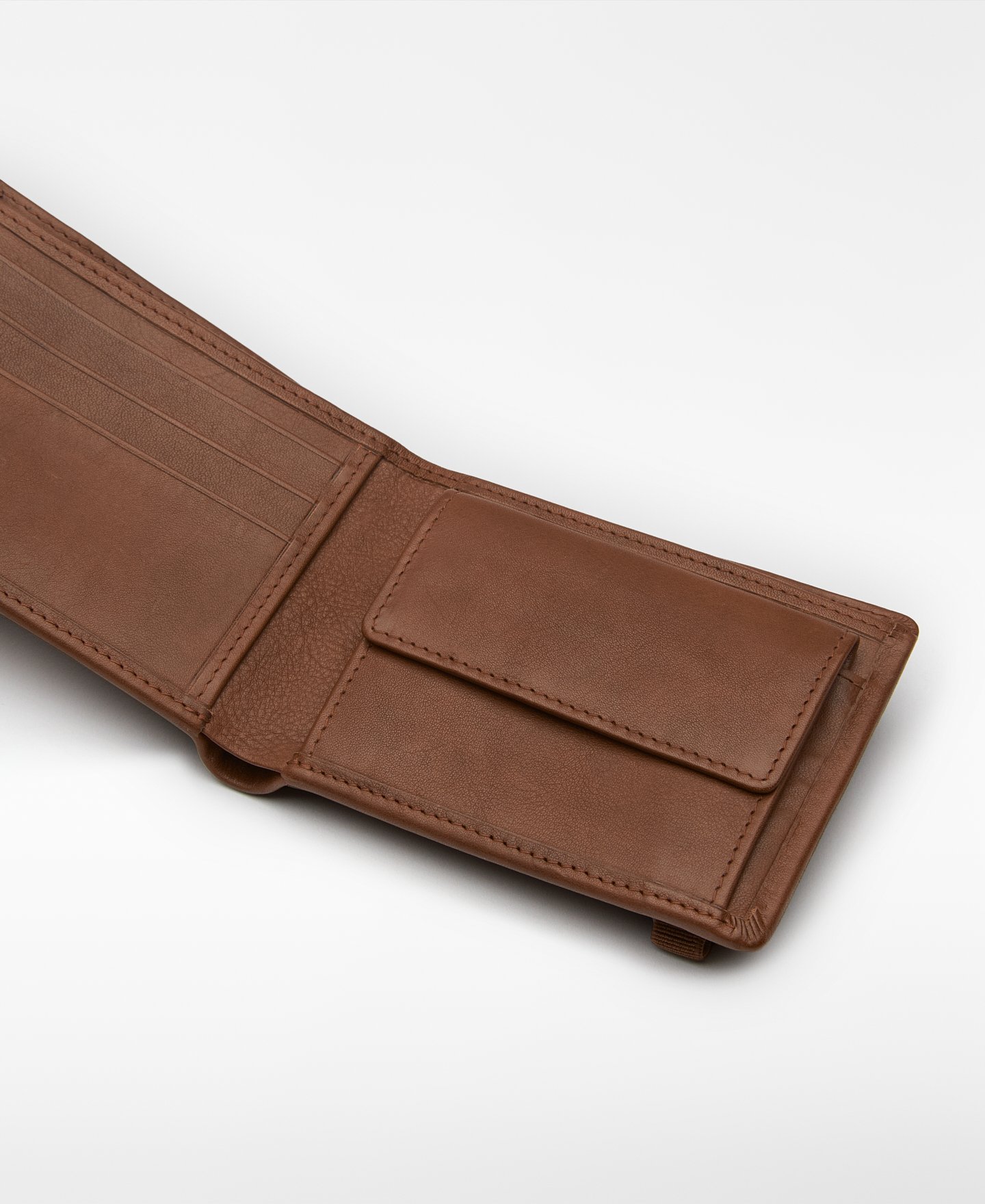 Portefeuille pliable en cuir homme image number 2