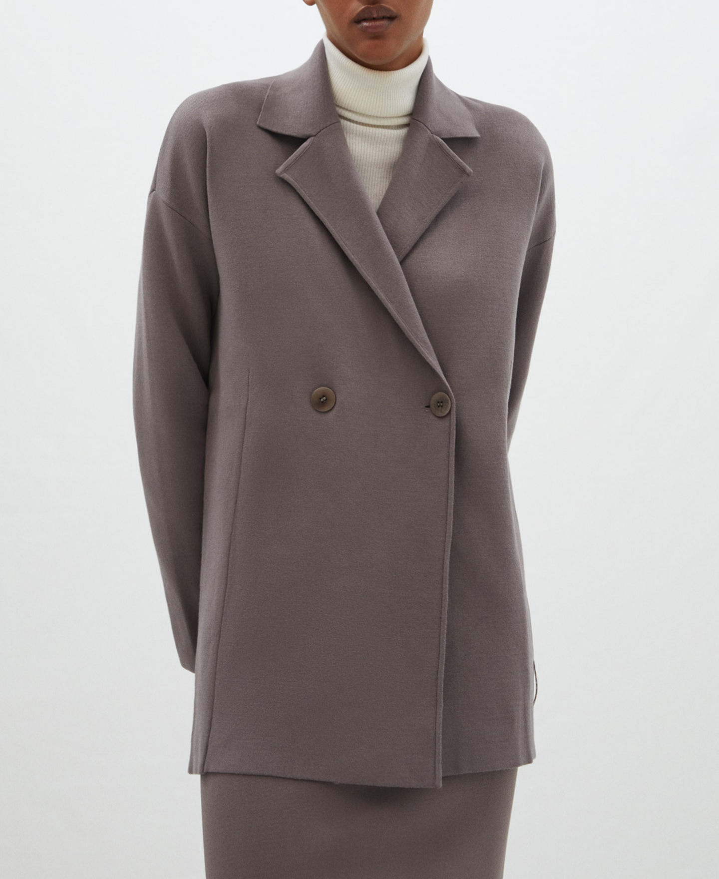 Cerrojillo knit tailored blazer image number 0