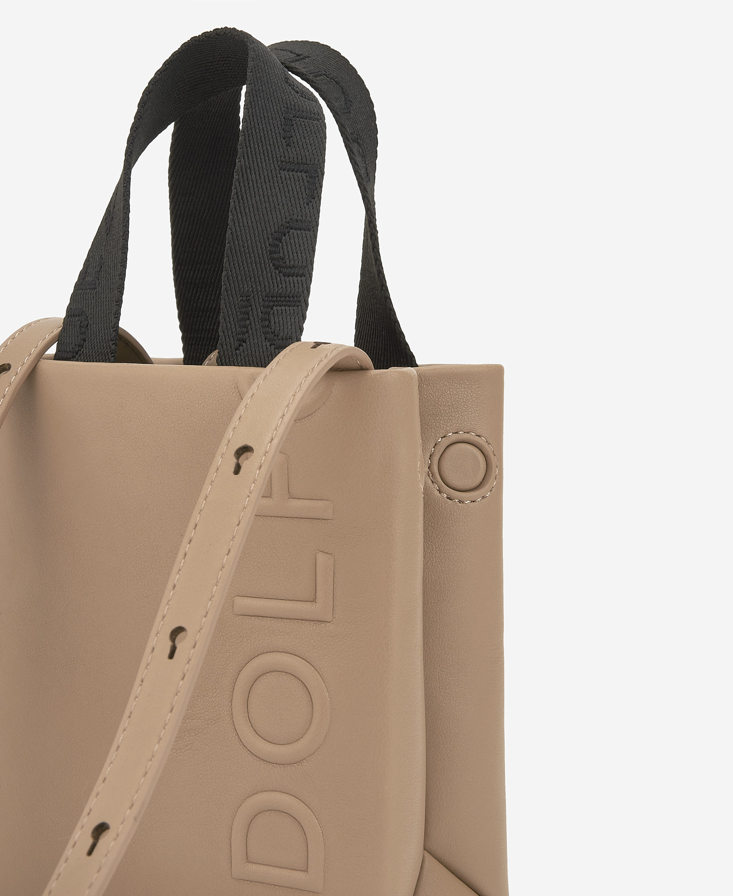 Petit sac cabas taupe femme image number 2