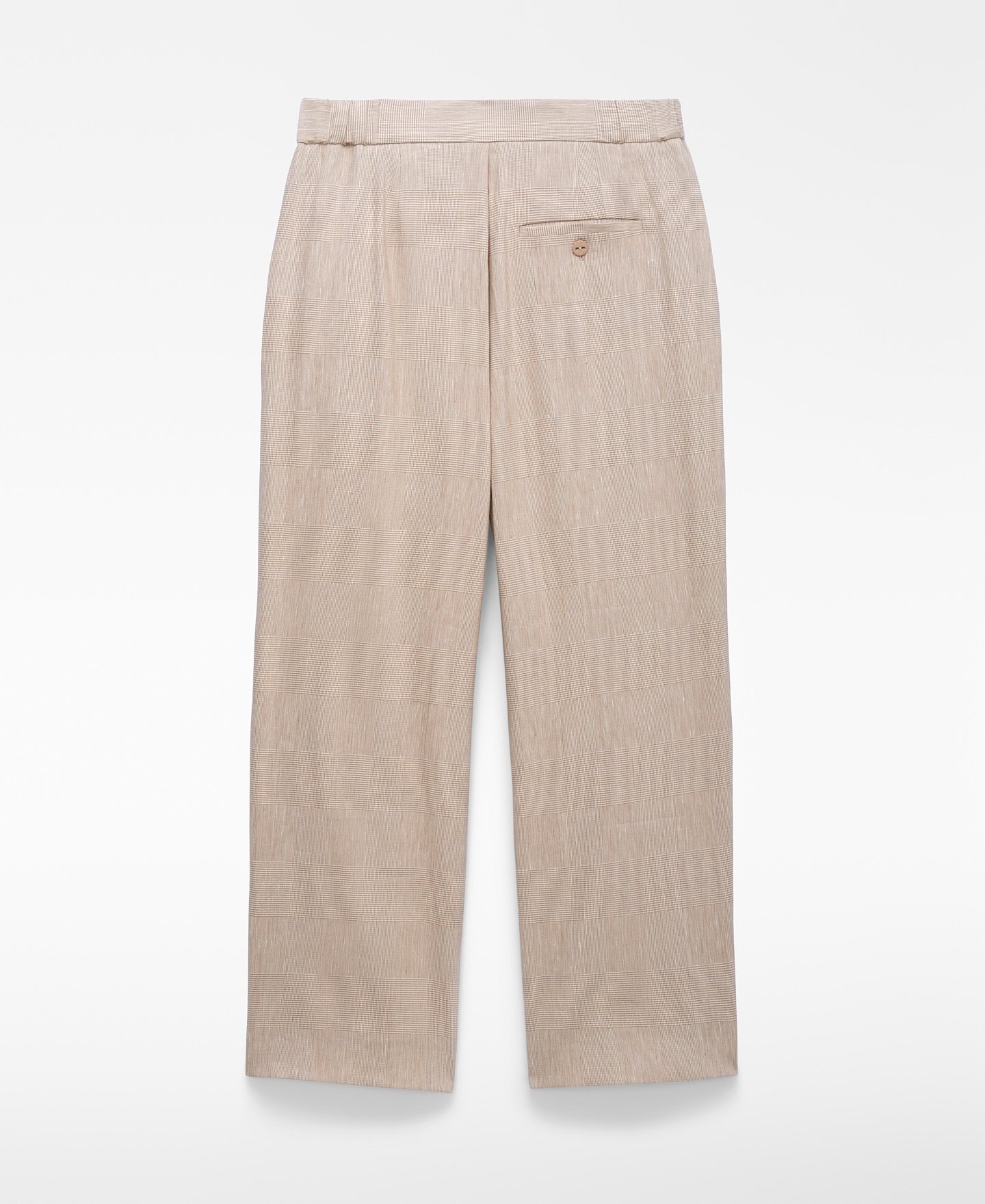 Microprint straight-leg trousers image number 5