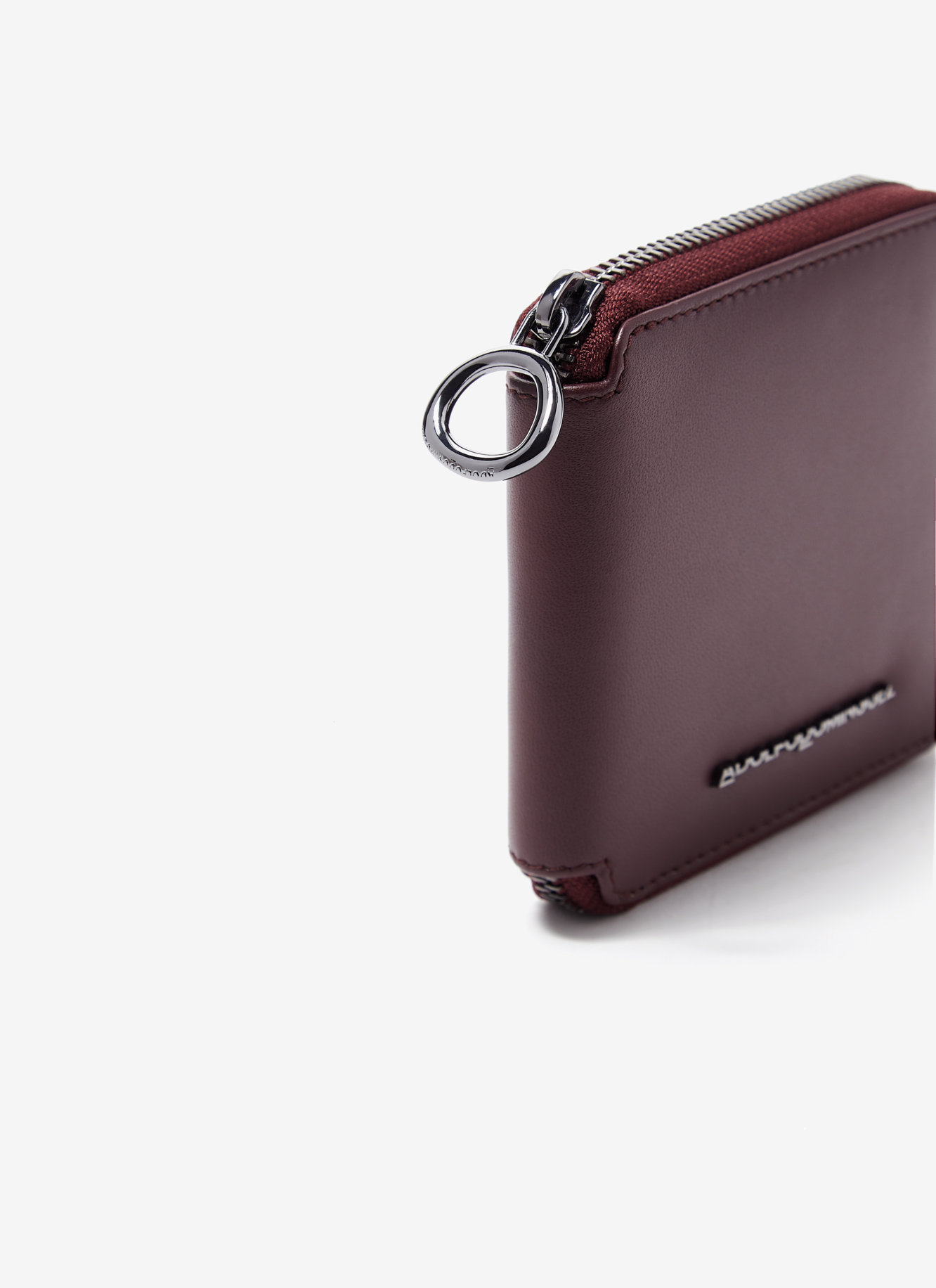 Nappa leather squared bicolour wallet image number 3