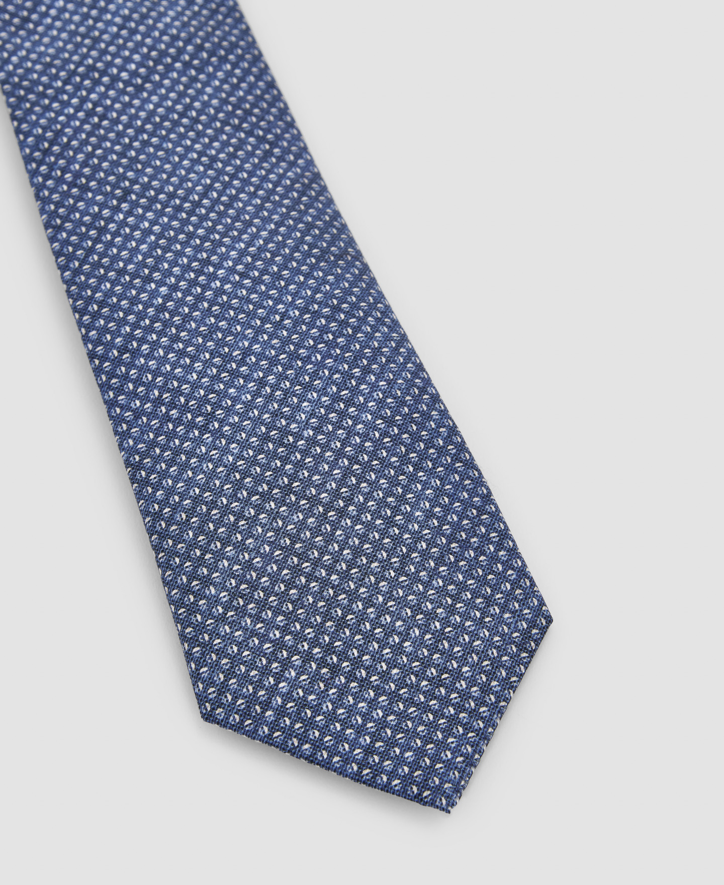 Cotton microdrawing tie image number 1