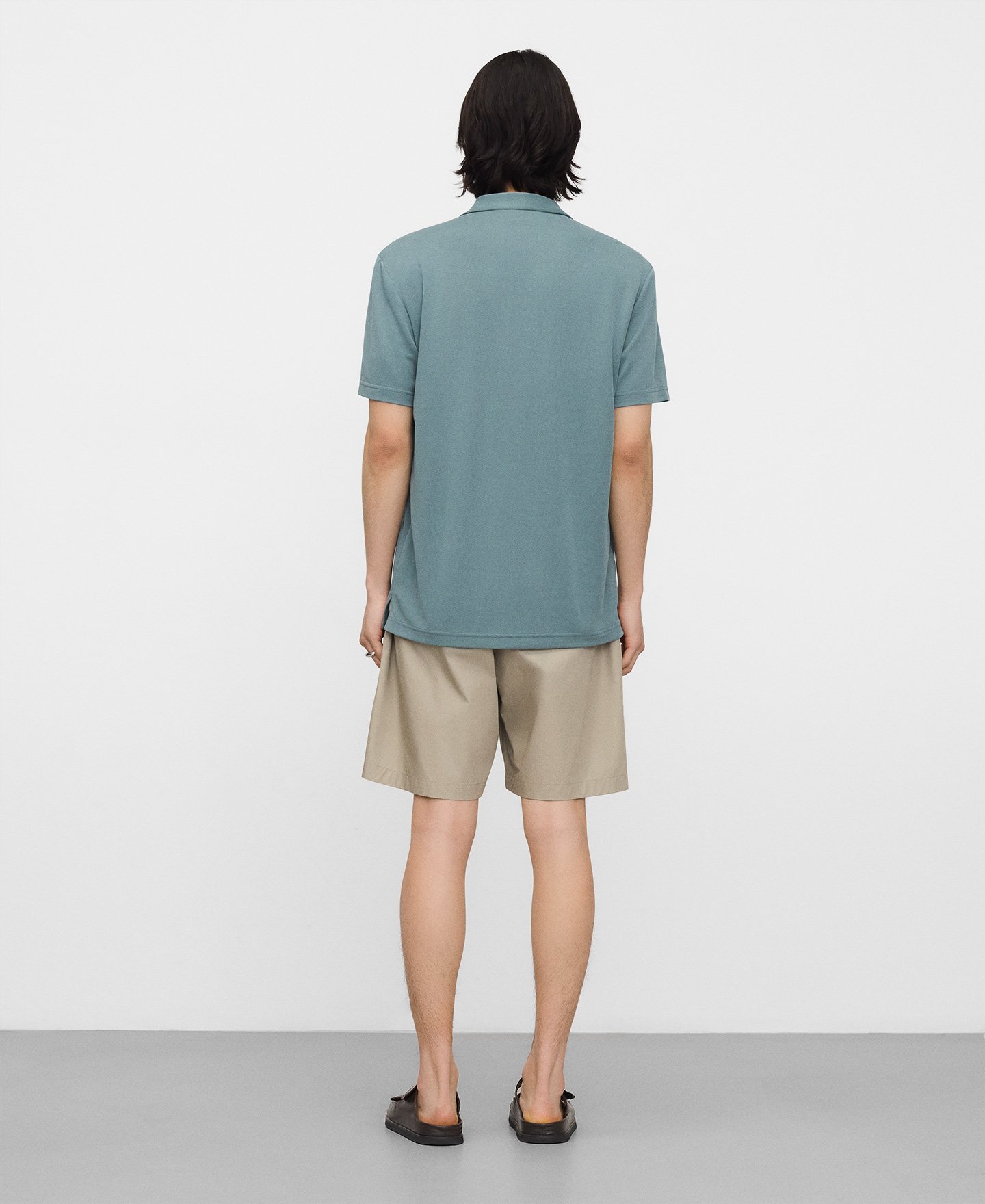 Modal bowling collar shirt image number 2