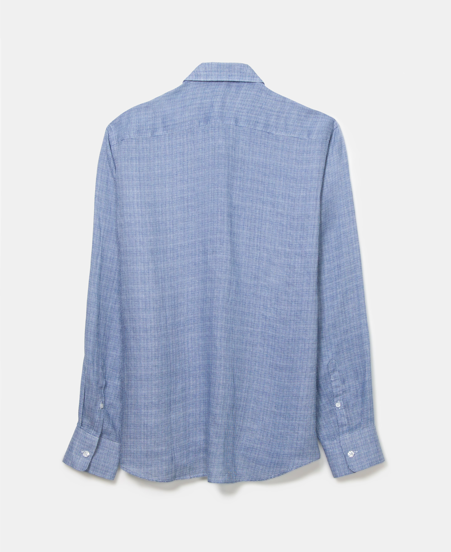 Camisa cuadro vichy en lino image number 6
