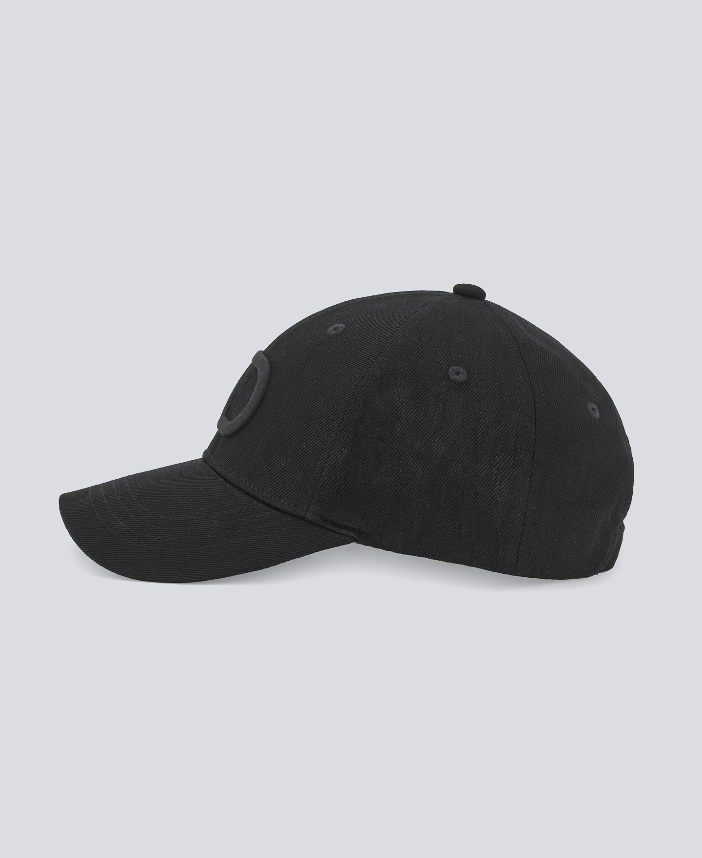 Black logotyped cap image number 1