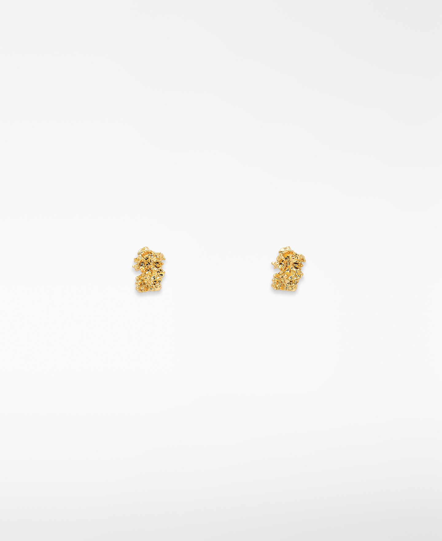 Mini pendientes textura martillada image number 0