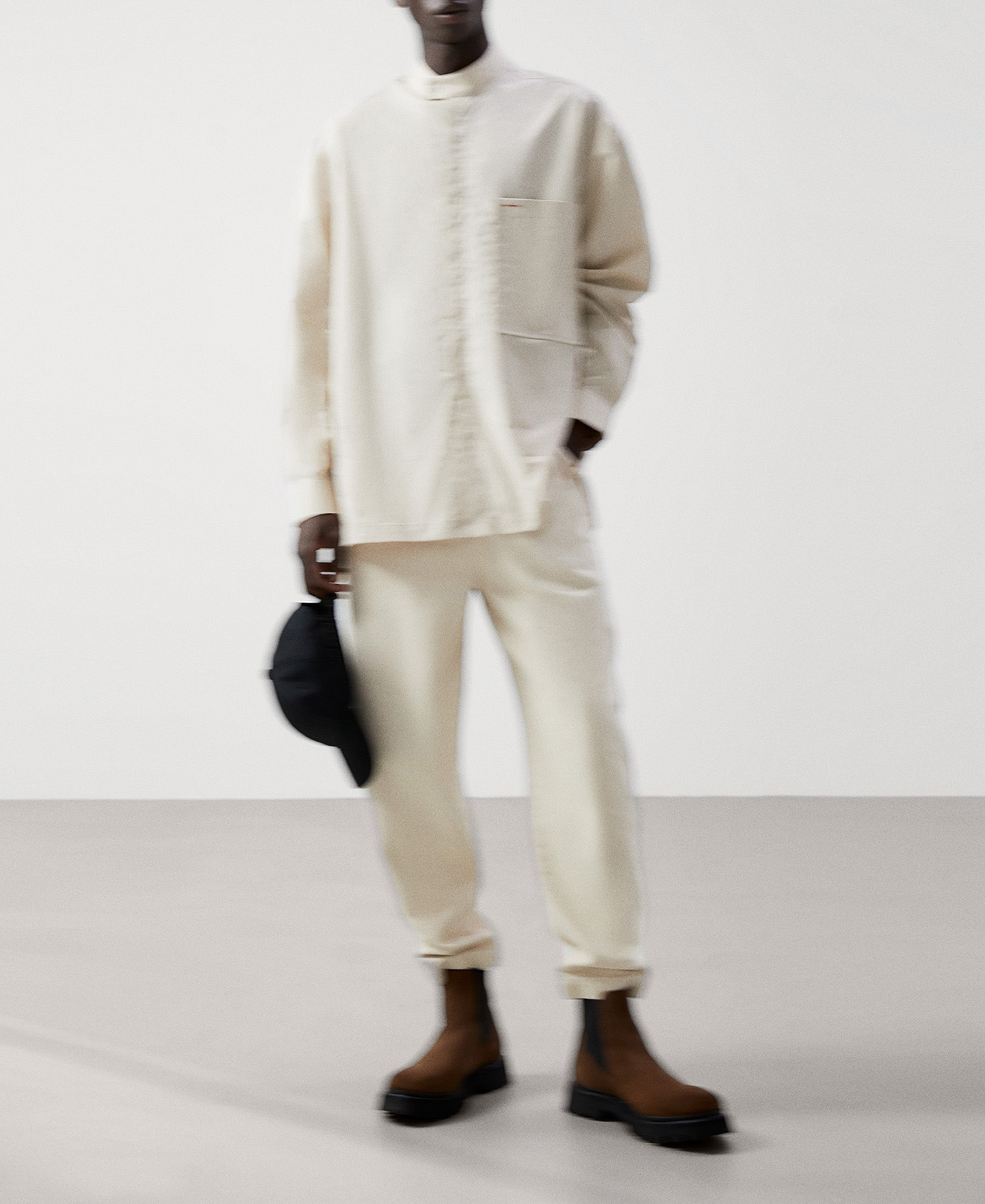 Camisa oversize em algodão image number 1