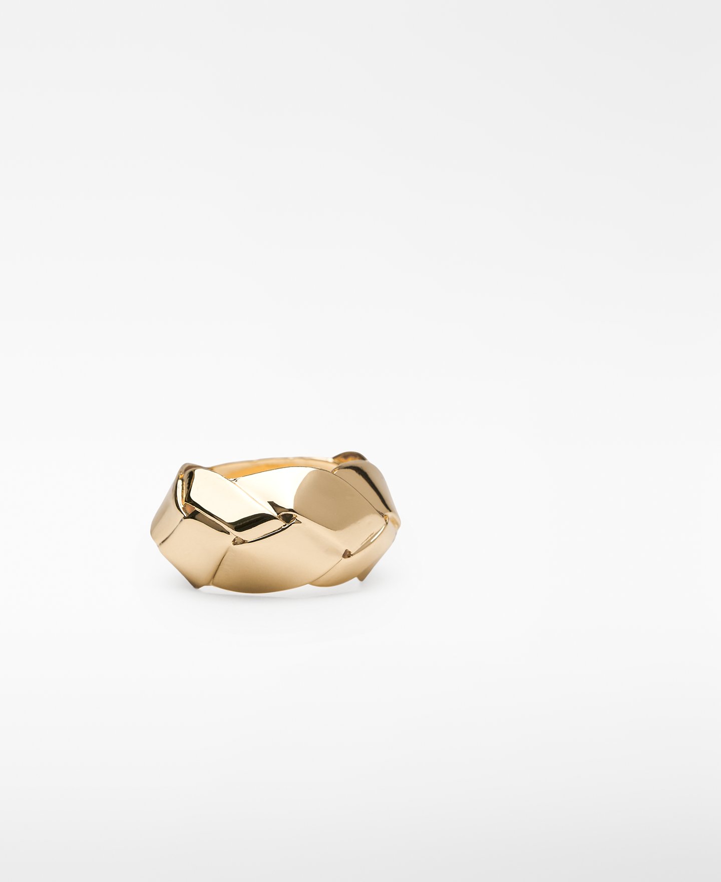 Braided metal ring image number 2