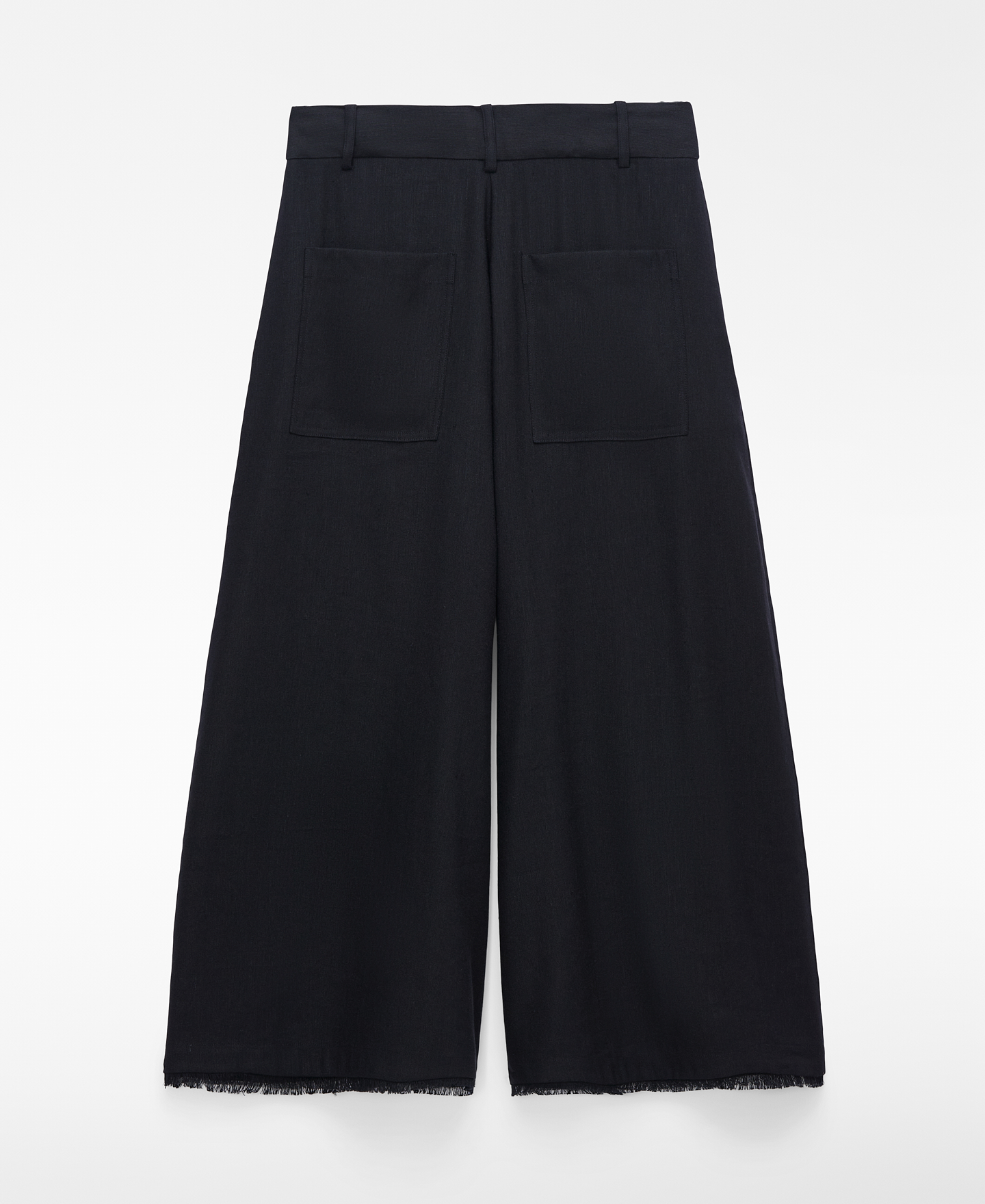 Fringed culotte trousers image number 5