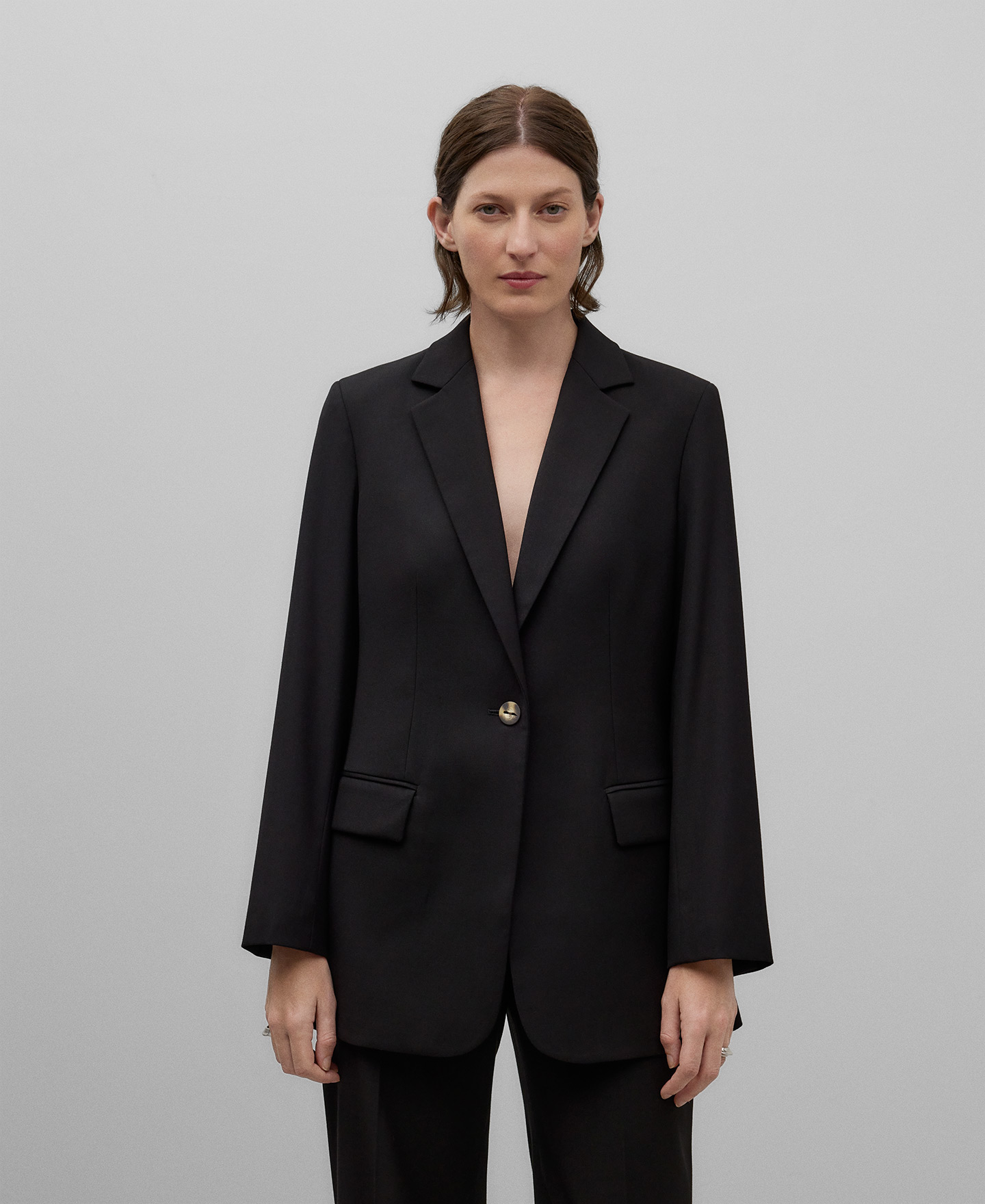 Blazer sastre mujer image number 0