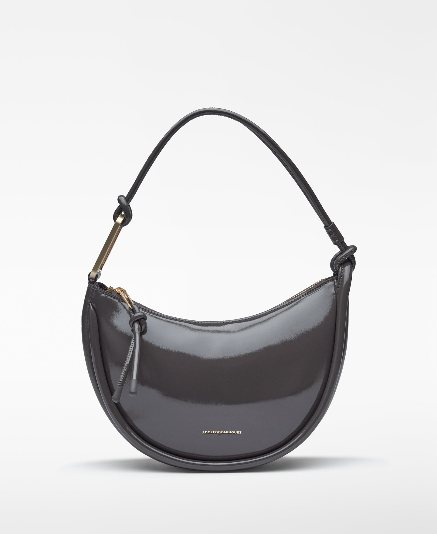 Bolso de hombro Luna charol mujer image number 0