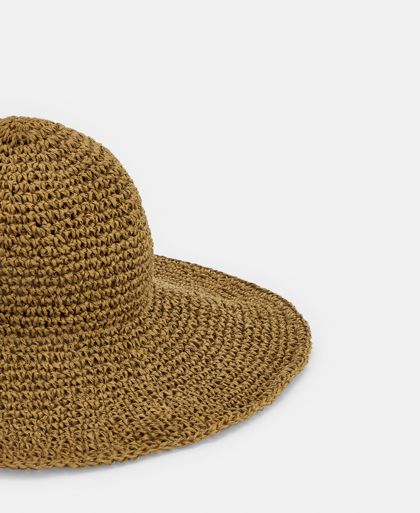 Wide-brimmed pamela in responsible paper image number 1
