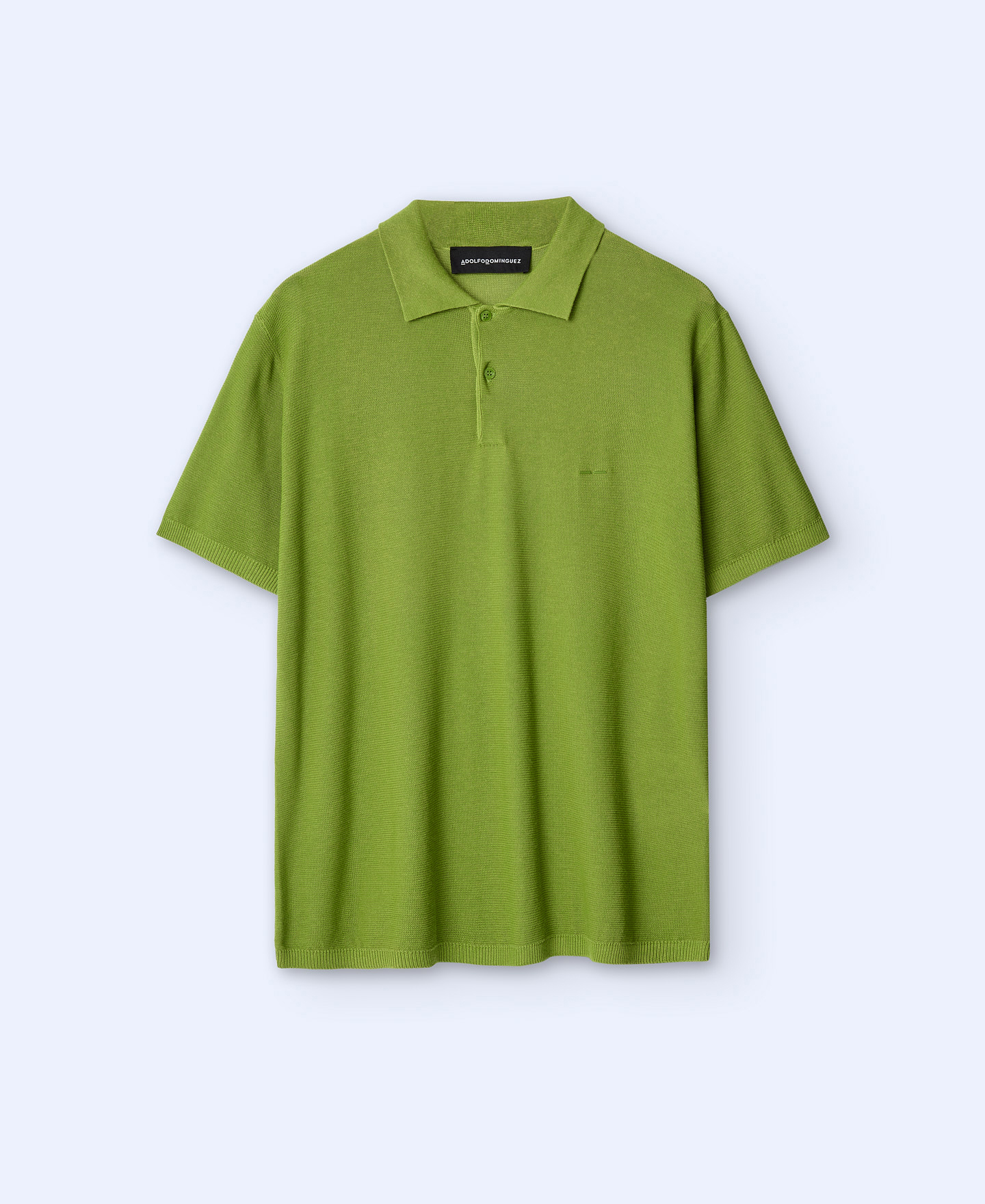 Cotton and viscose regular polo shirt image number 0