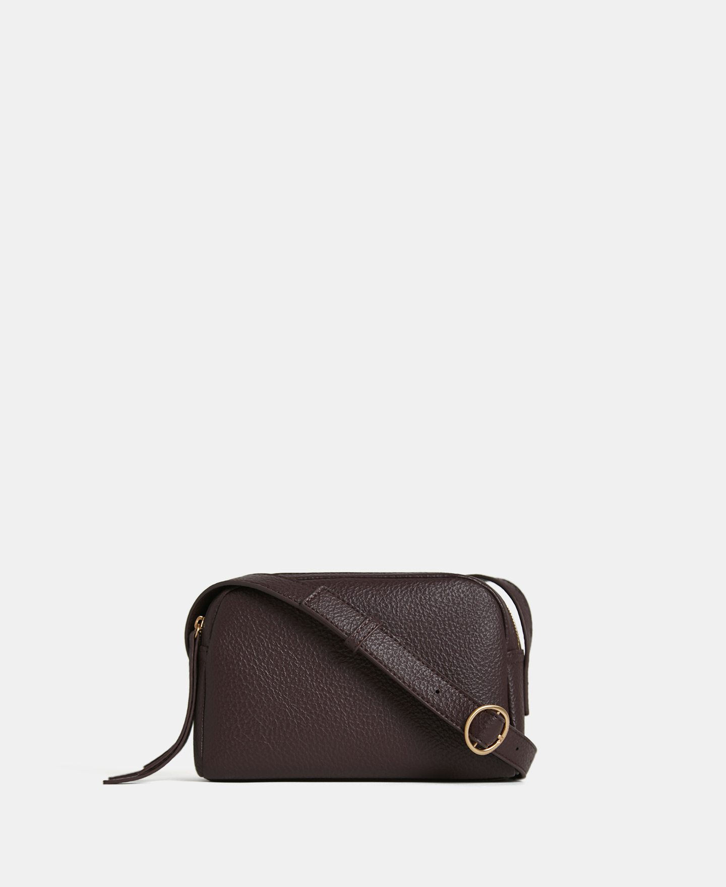 Double compartment shoulder bag image number 0