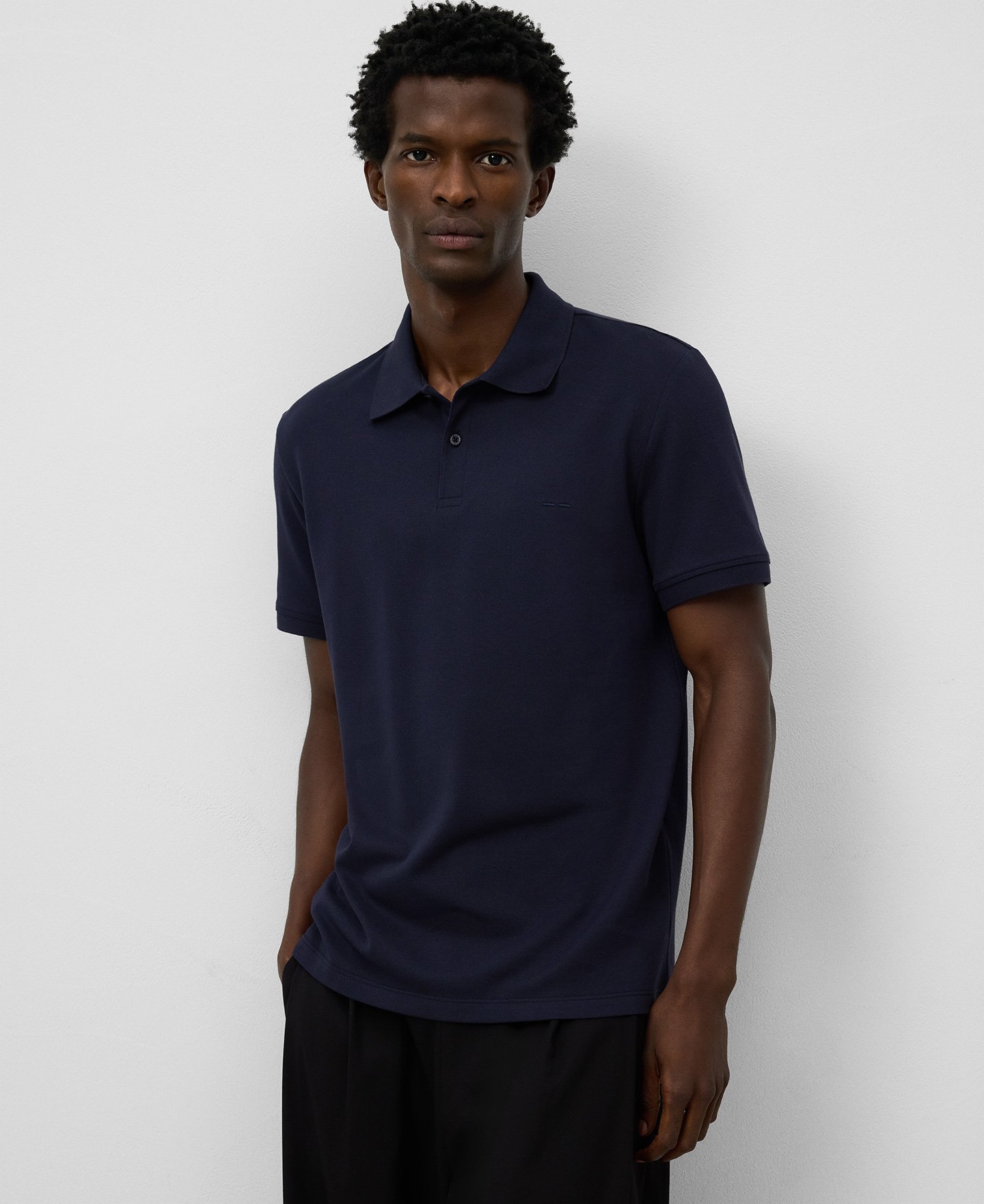 Polo piqué algodón orgánico hombre image number 0
