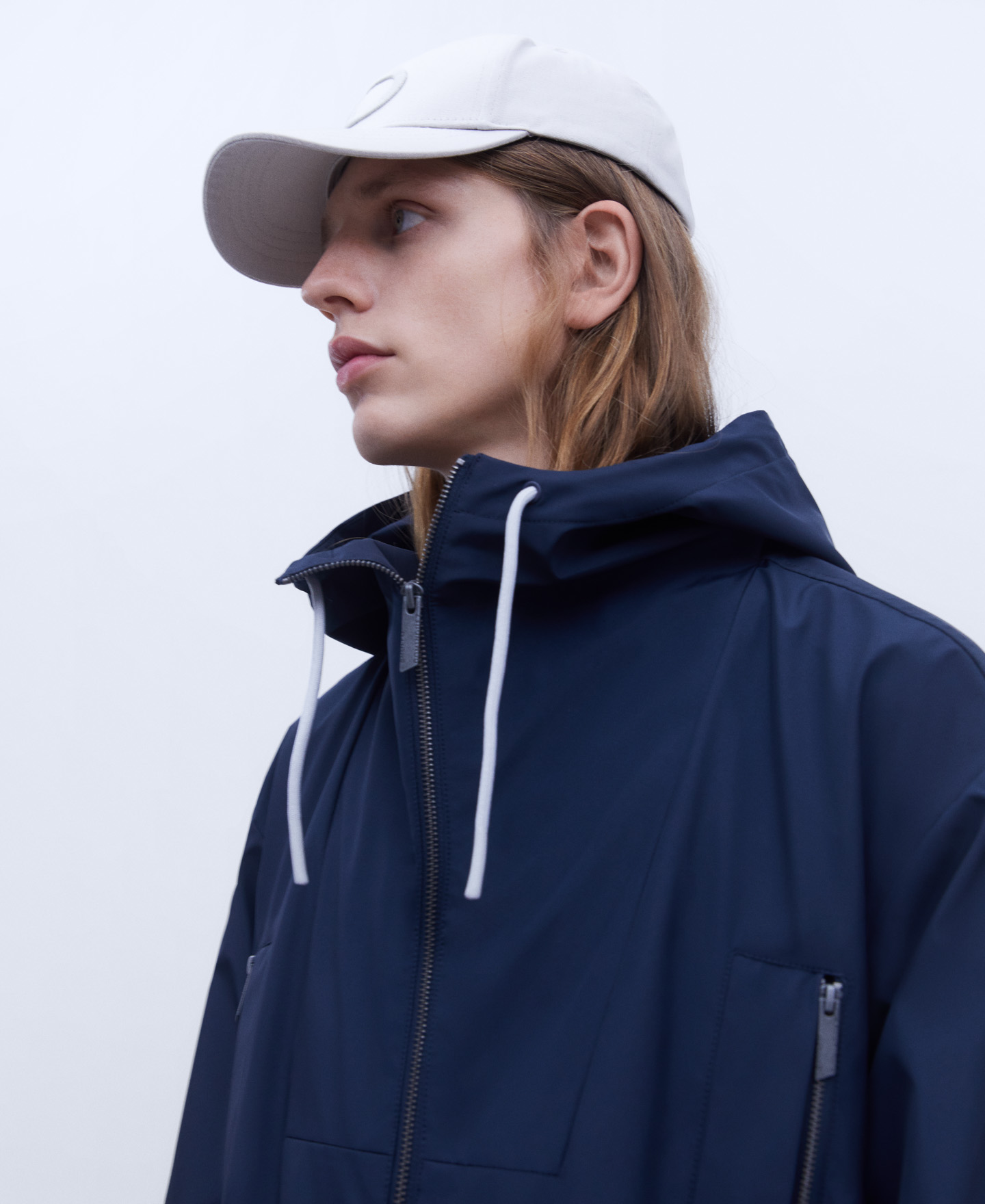 Nautic parka with hood image number 3